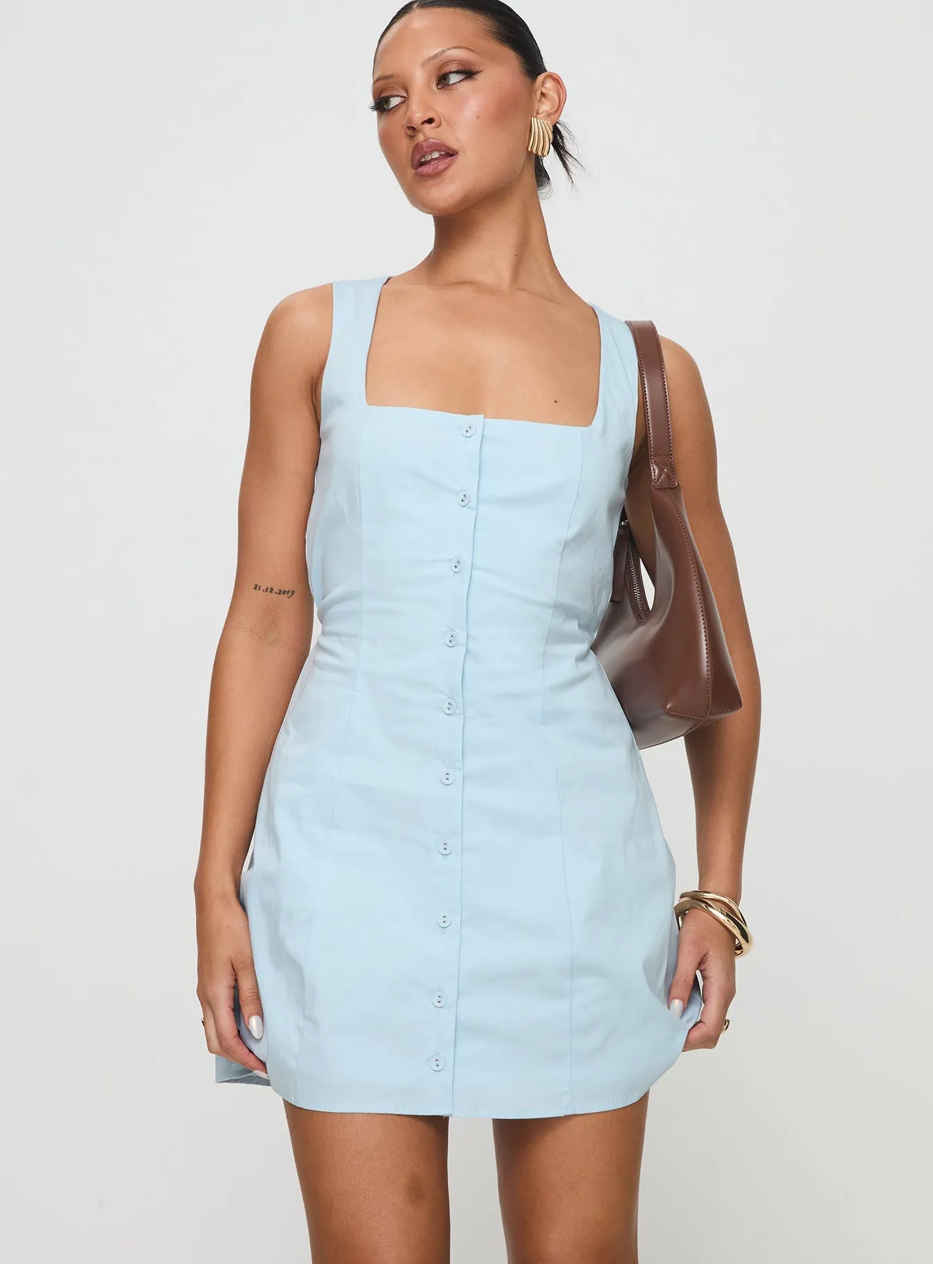 Talisse Dress Blue Street Spice Heat Proof