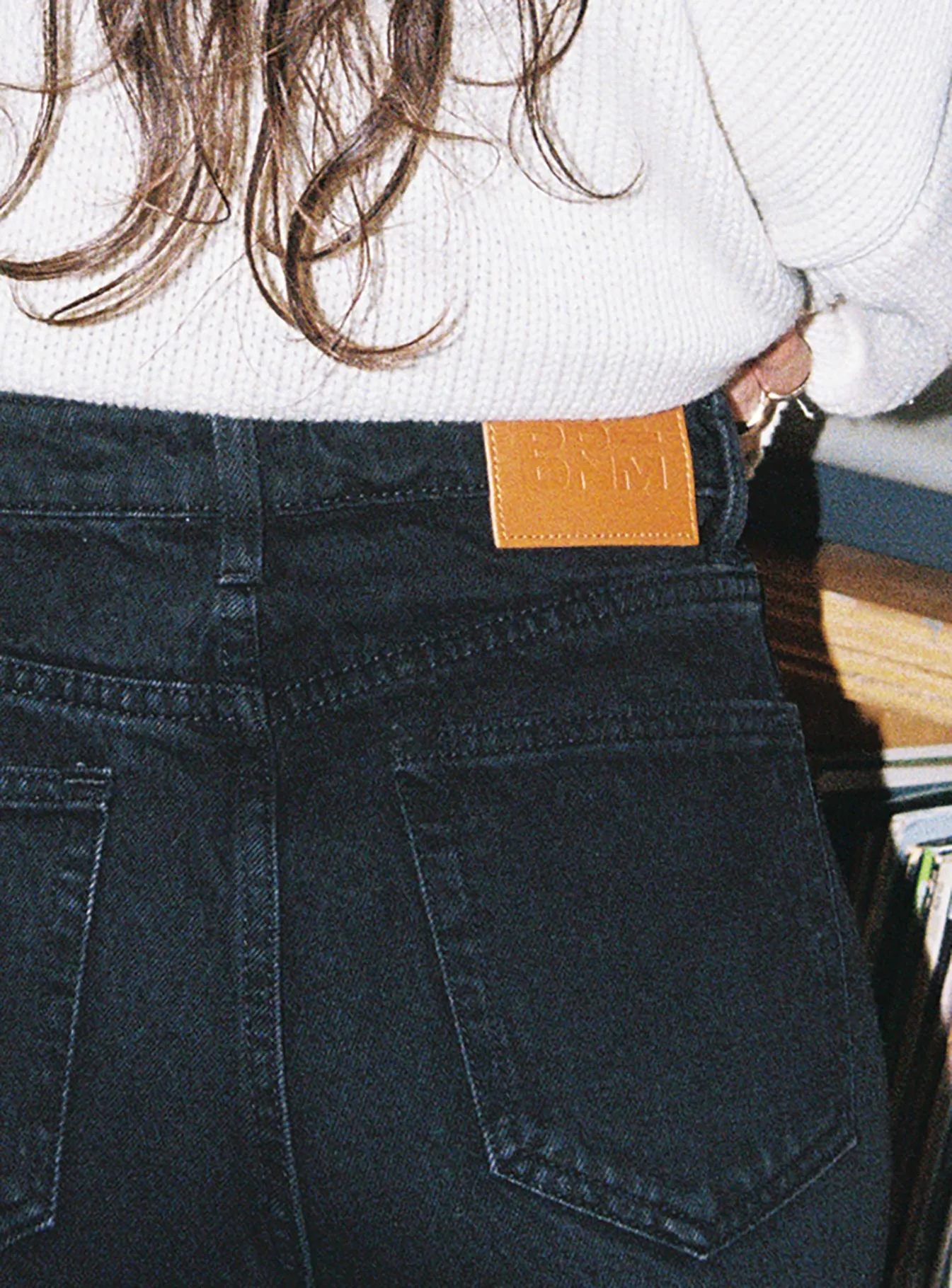 Carey Denim Jeans Black Petite Belt Loop Reinforcement Spring Mood Brunch Outfit Formal