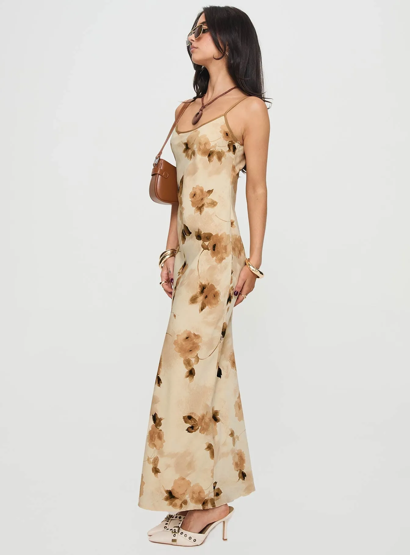 Elegant high-waist gown Dunne Maxi Dress Multi