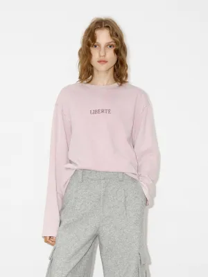 Distress Detail Cotton T-shirt Timeless Piece