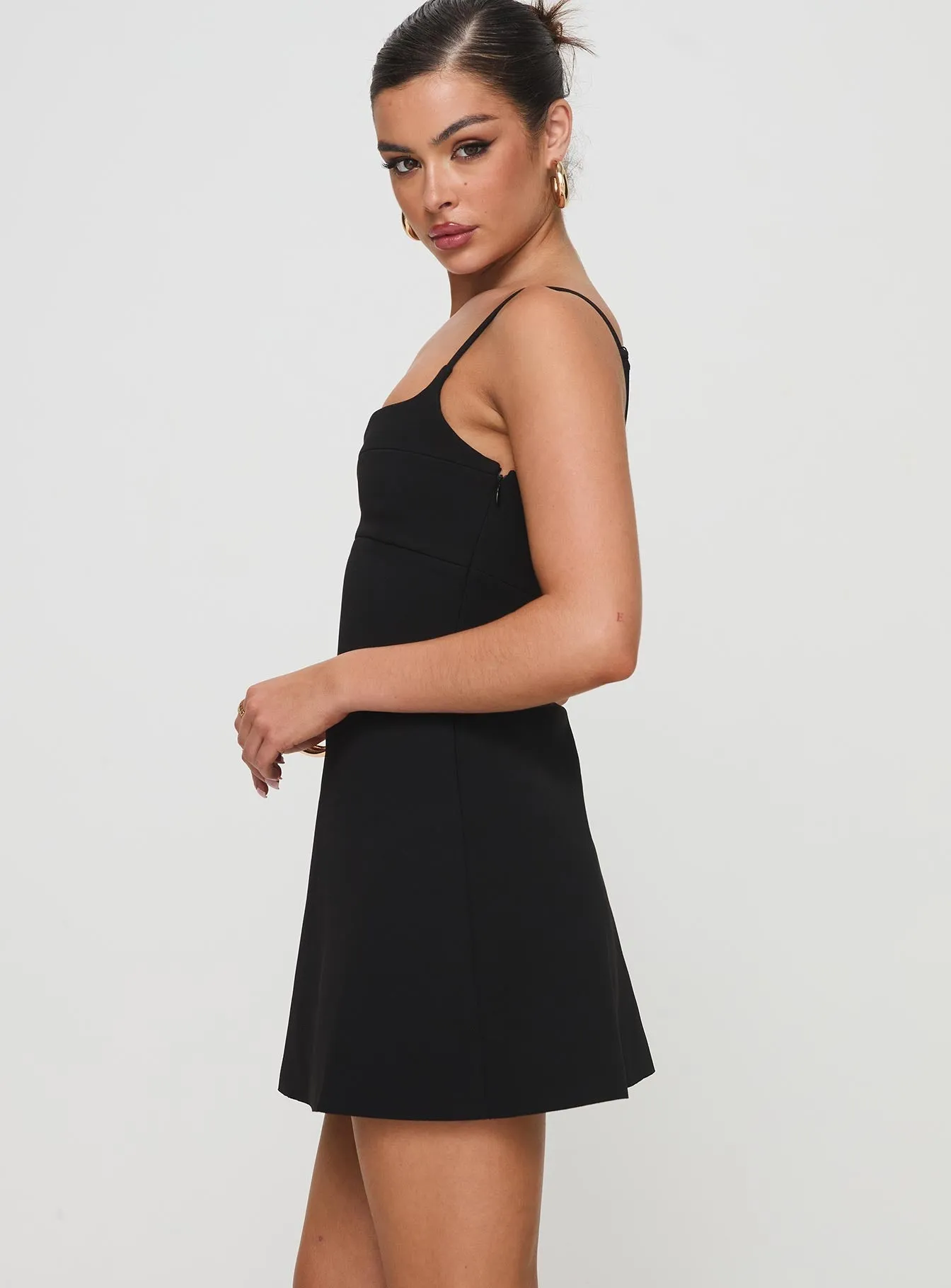 Rousselet Mini Dress Black Timeless Fashion
