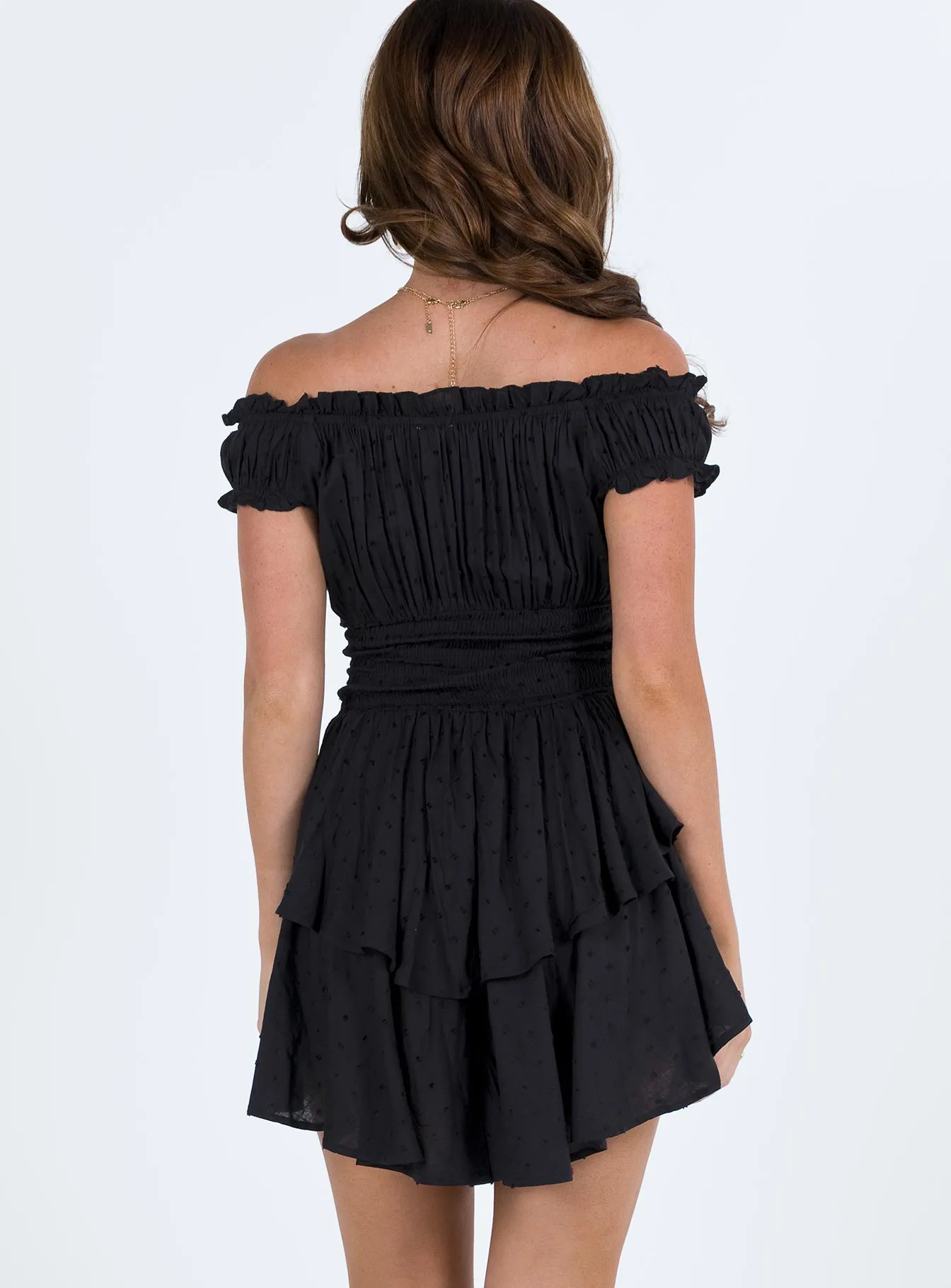 The Love Galore Playsuit Black Petite Fun Shine