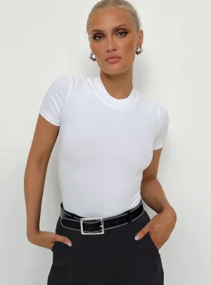 Indoor Holiday Somner Bodysuit White
