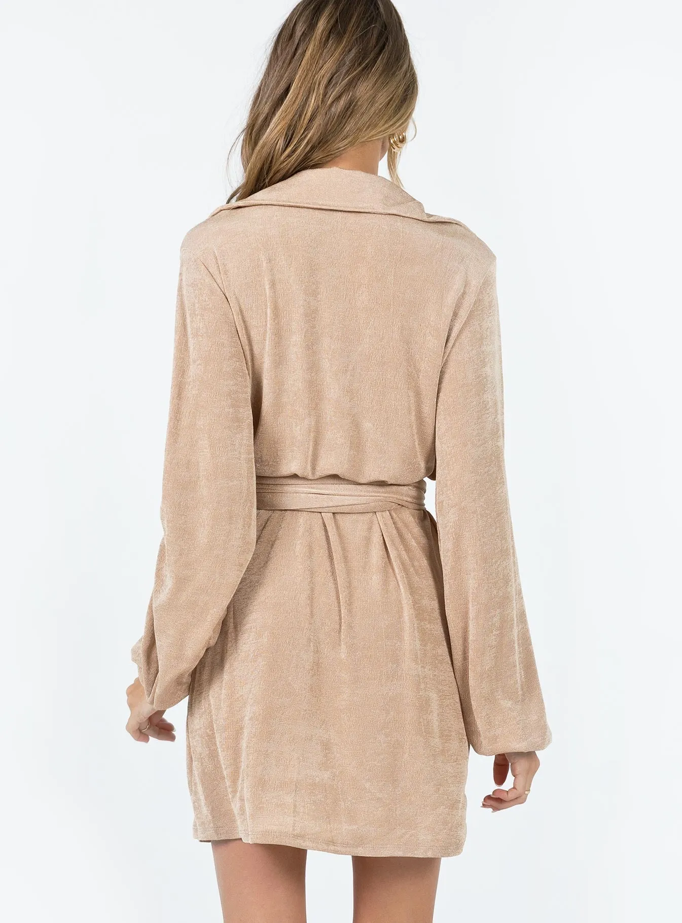 Party Time Mini Dress Beige UPF Sun Protection Edge Beat