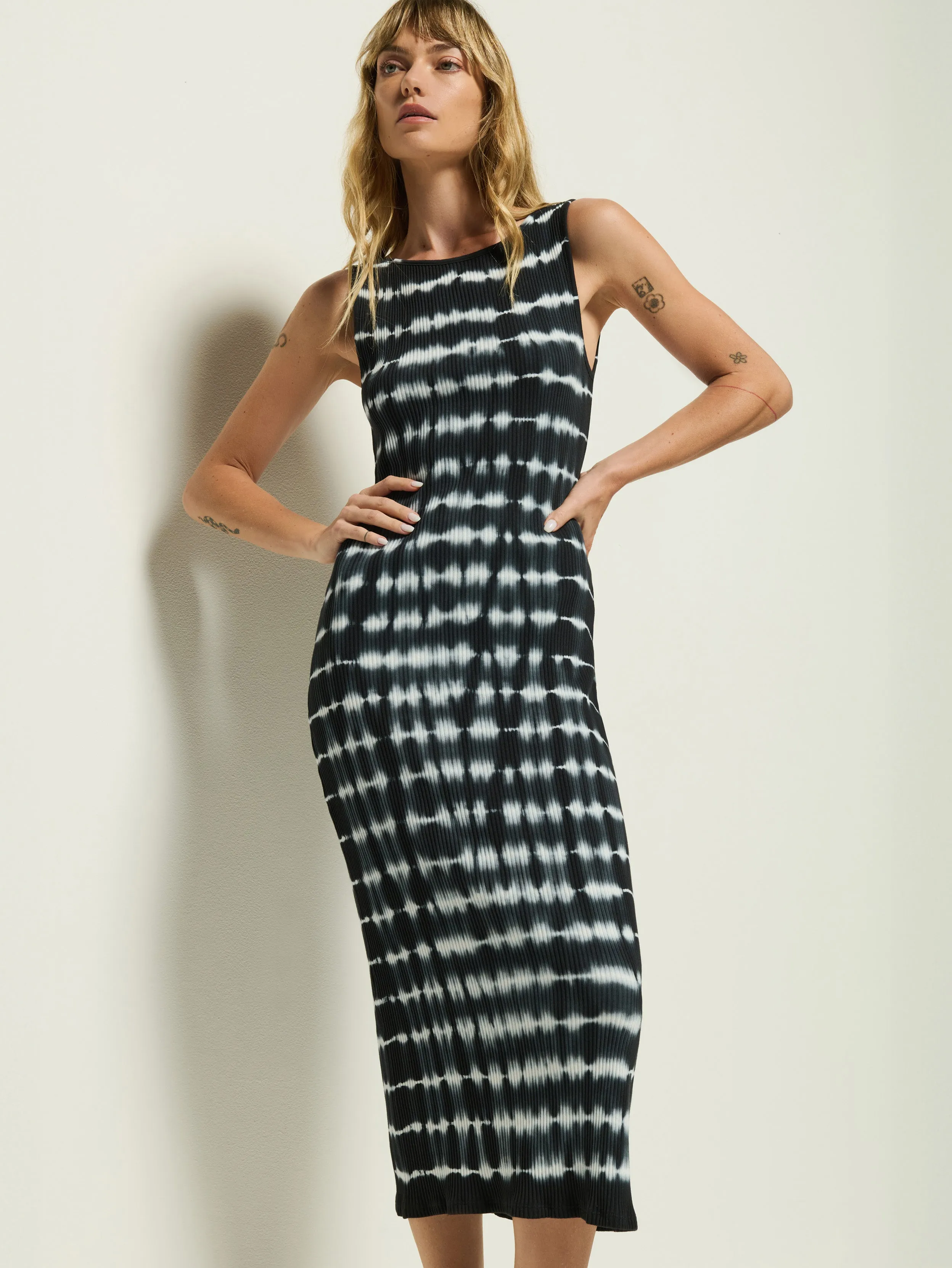 Christy Tie Dye Midi Dinner Date