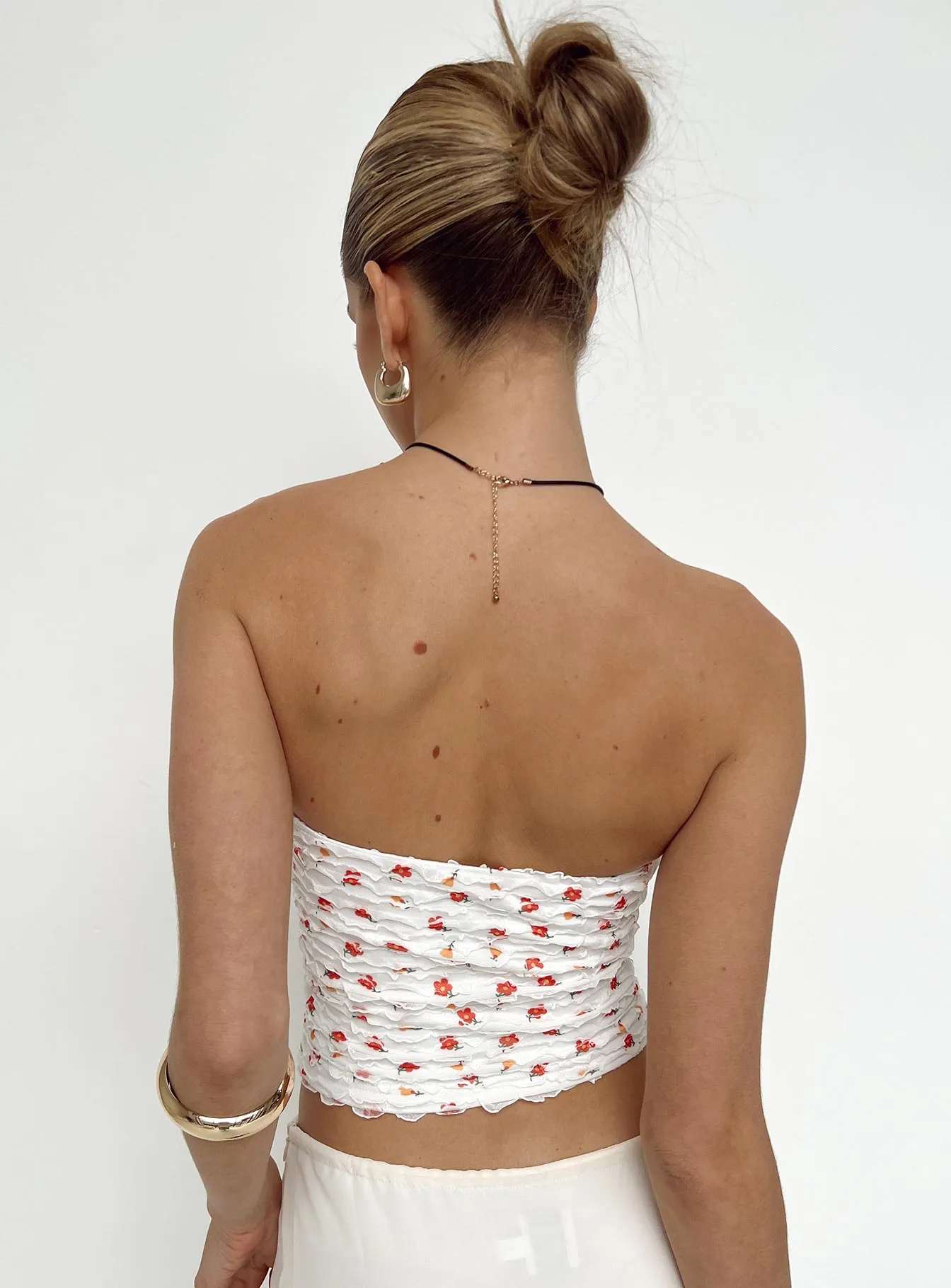 Dayrella Tube Top Multi Airy Mesh Lining