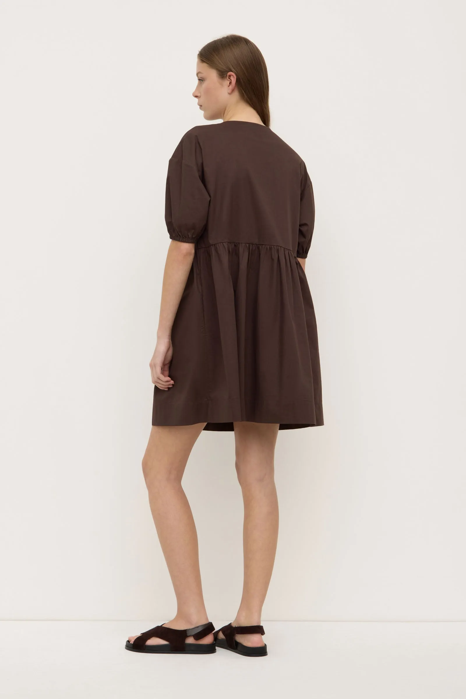 WaterRepellent Coating Sabine Mini Dress