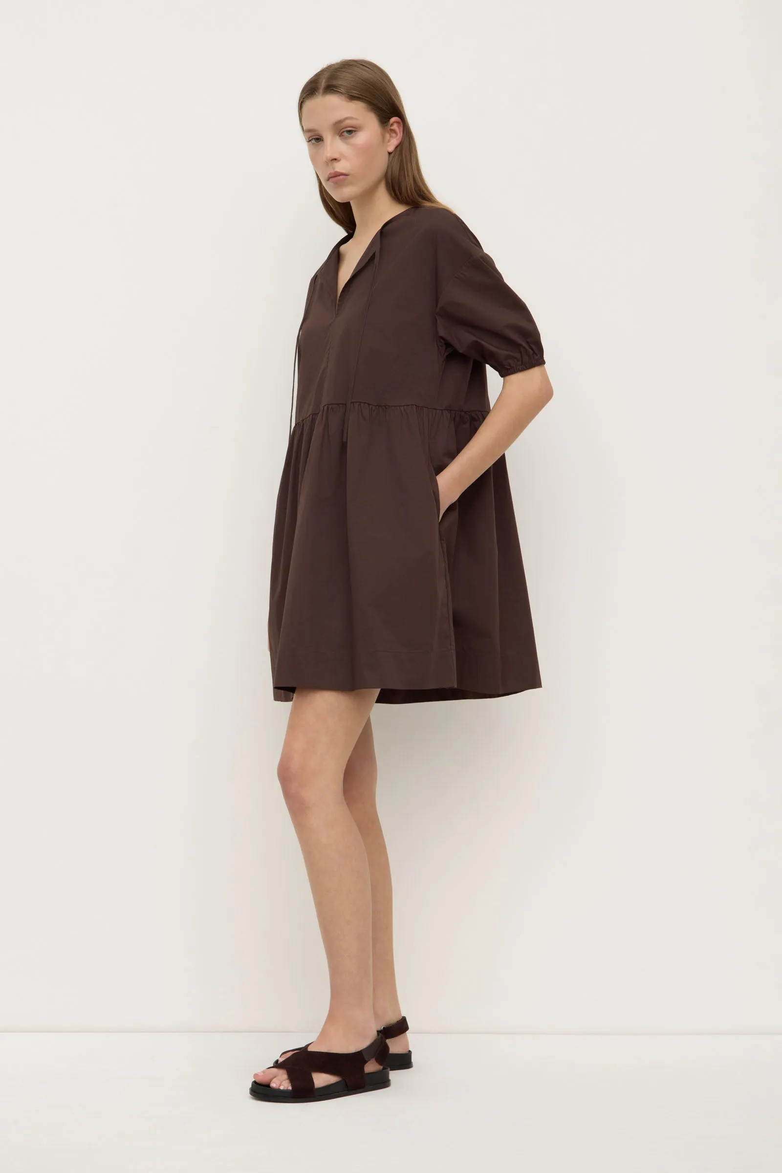 Sabine Mini Dress Modular Attachment System QuickDrying Fiber