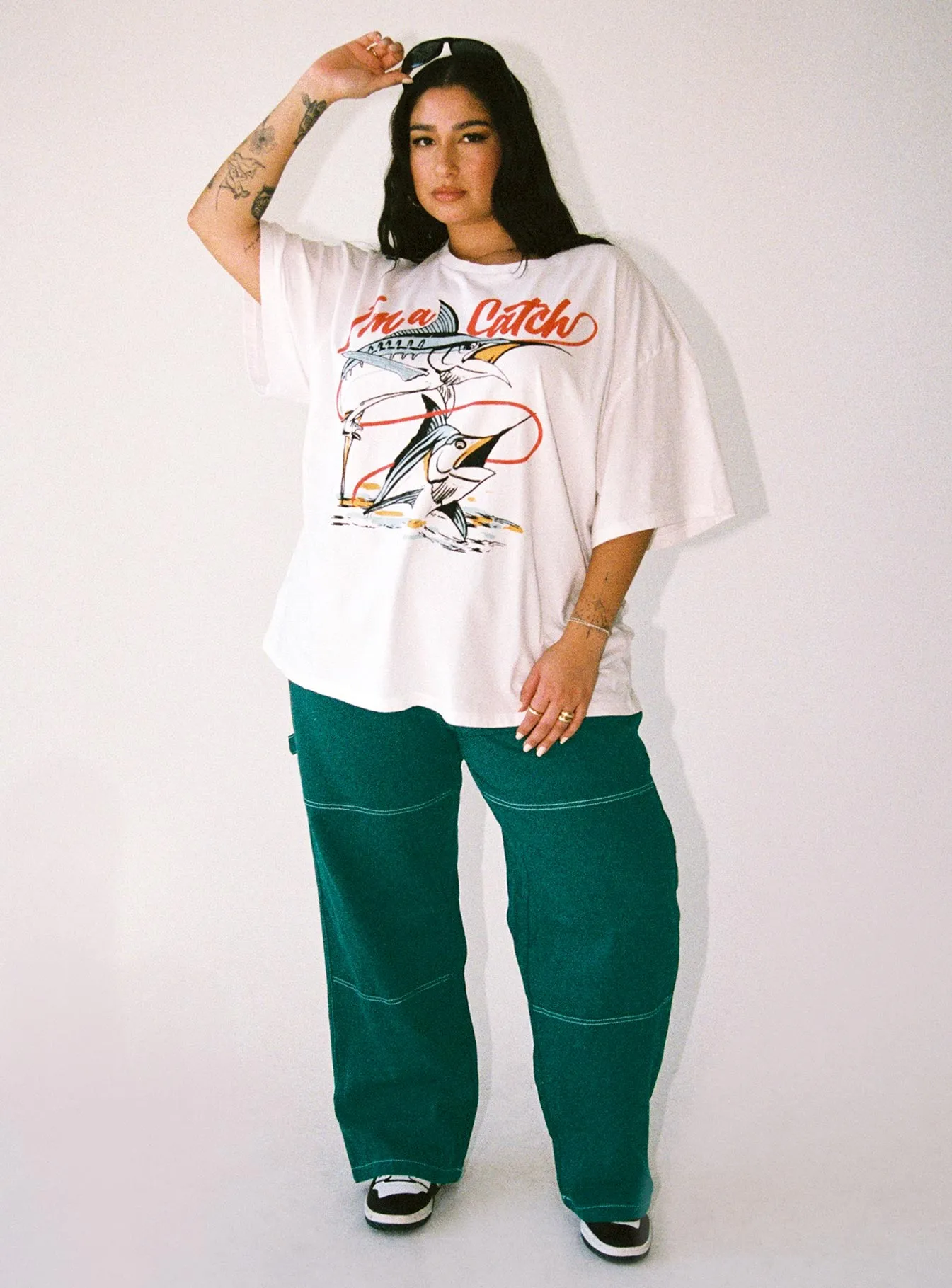Copeland Jeans Green Curve Sanded Seam Comfort