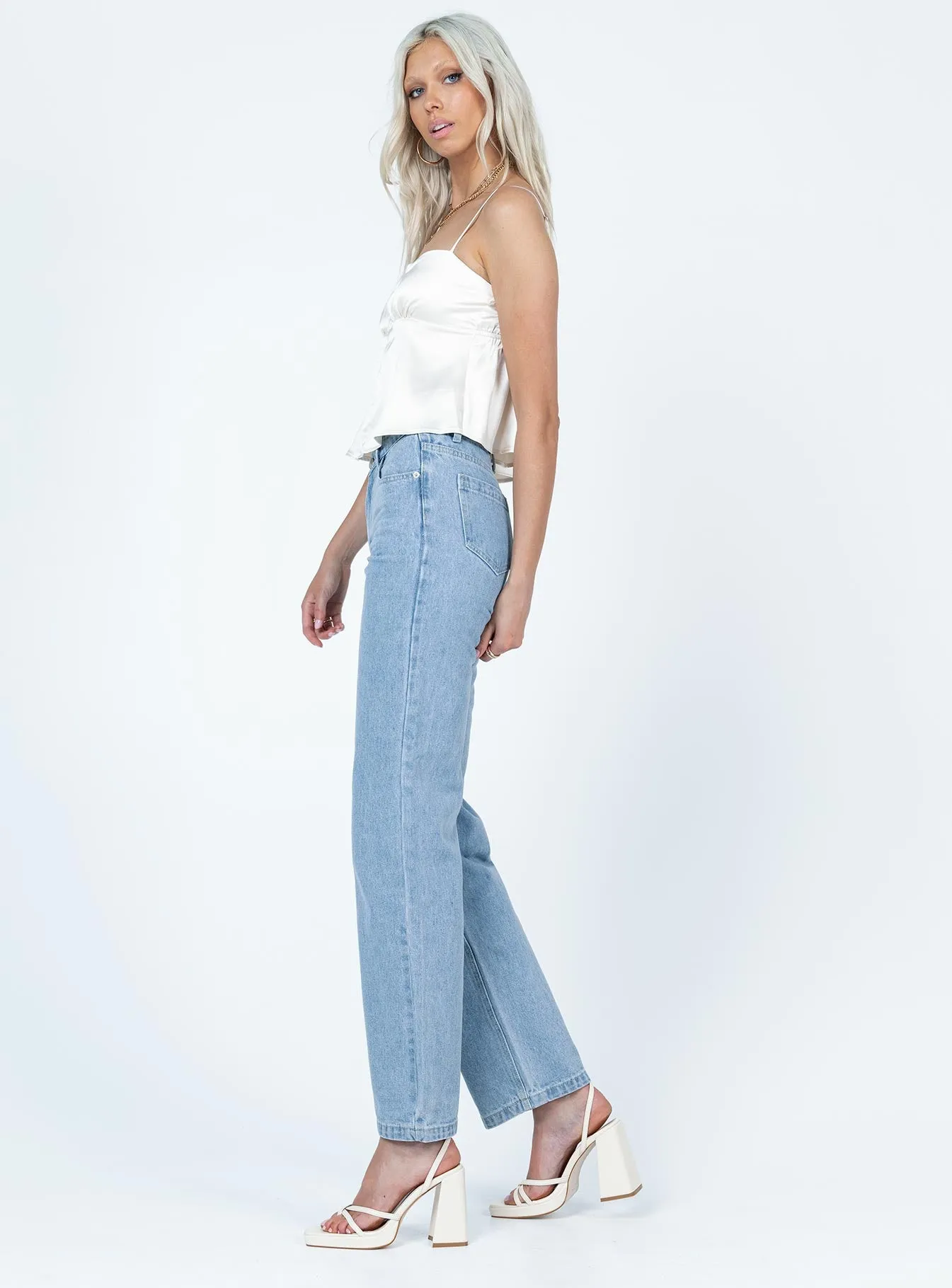 Maverick Mid Waist Jean Denim Spring Attire Couple Look Lightweight