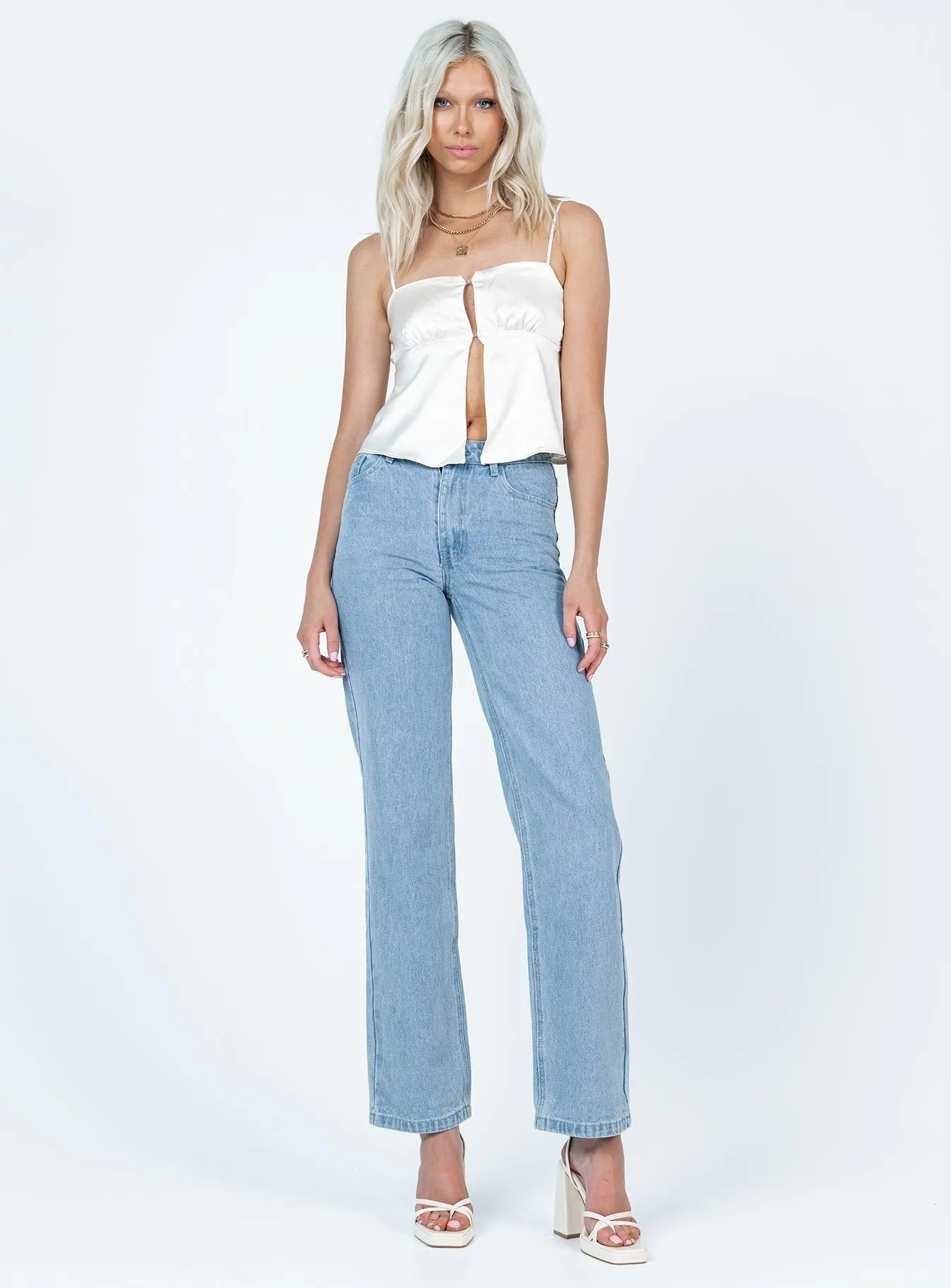 Universal Fit Sizing Maverick Mid Waist Jean Denim