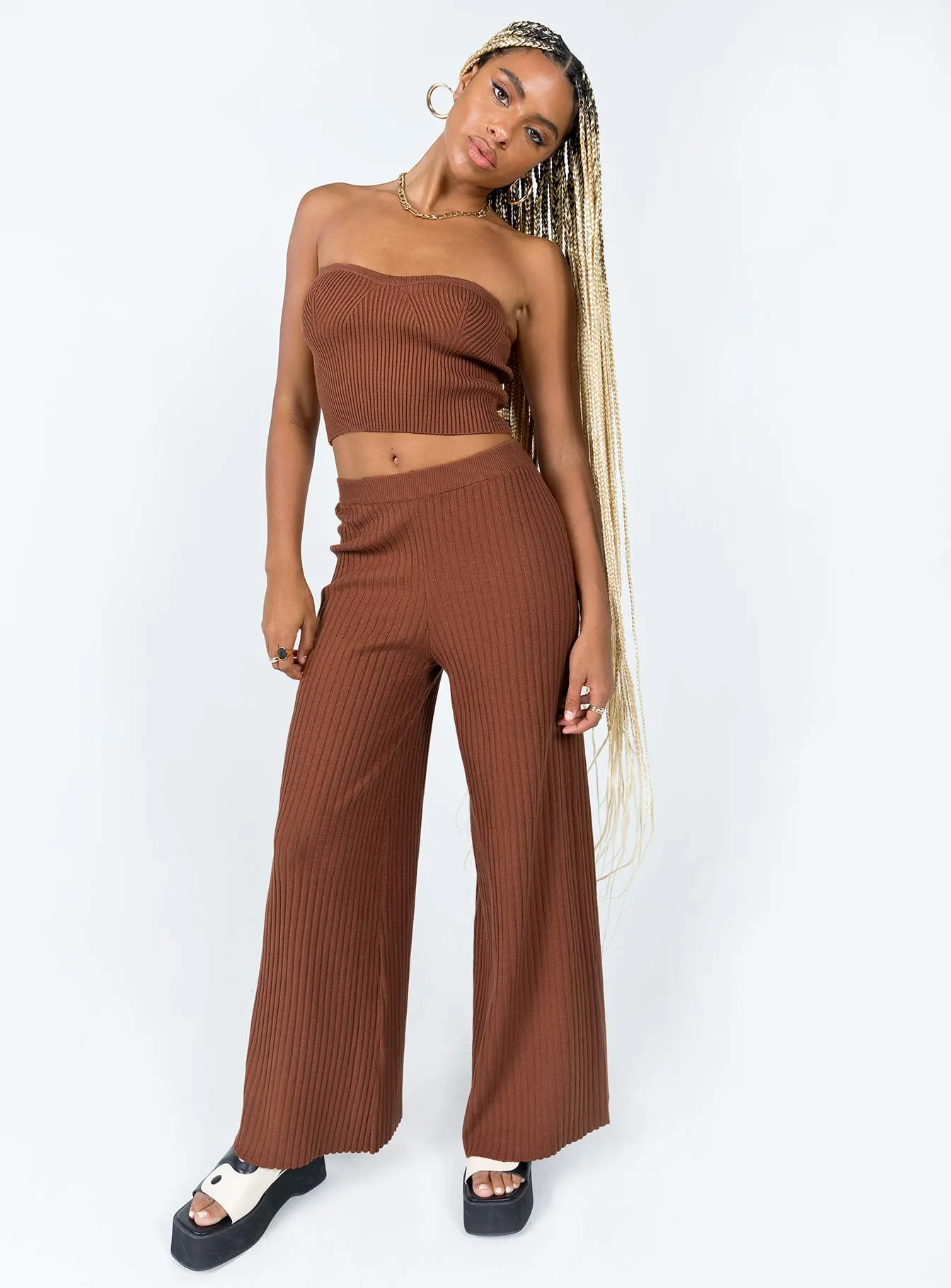 BrushedInnerLining Sport Hoodie Kylie Set Brown