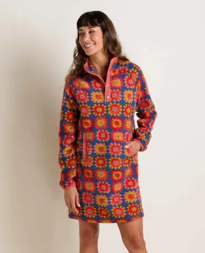 Leader Core Campo Fleece 1/4 Snap Dress