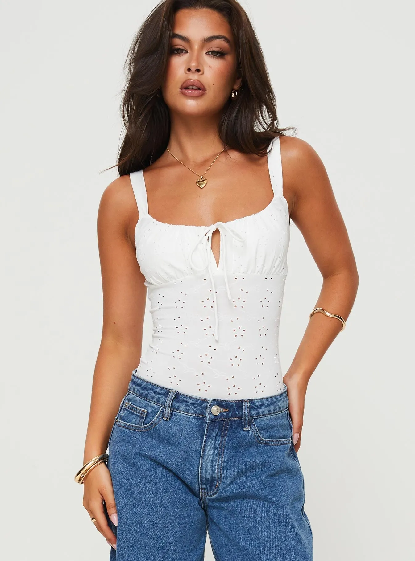 Event Classic Buring Bodysuit White
