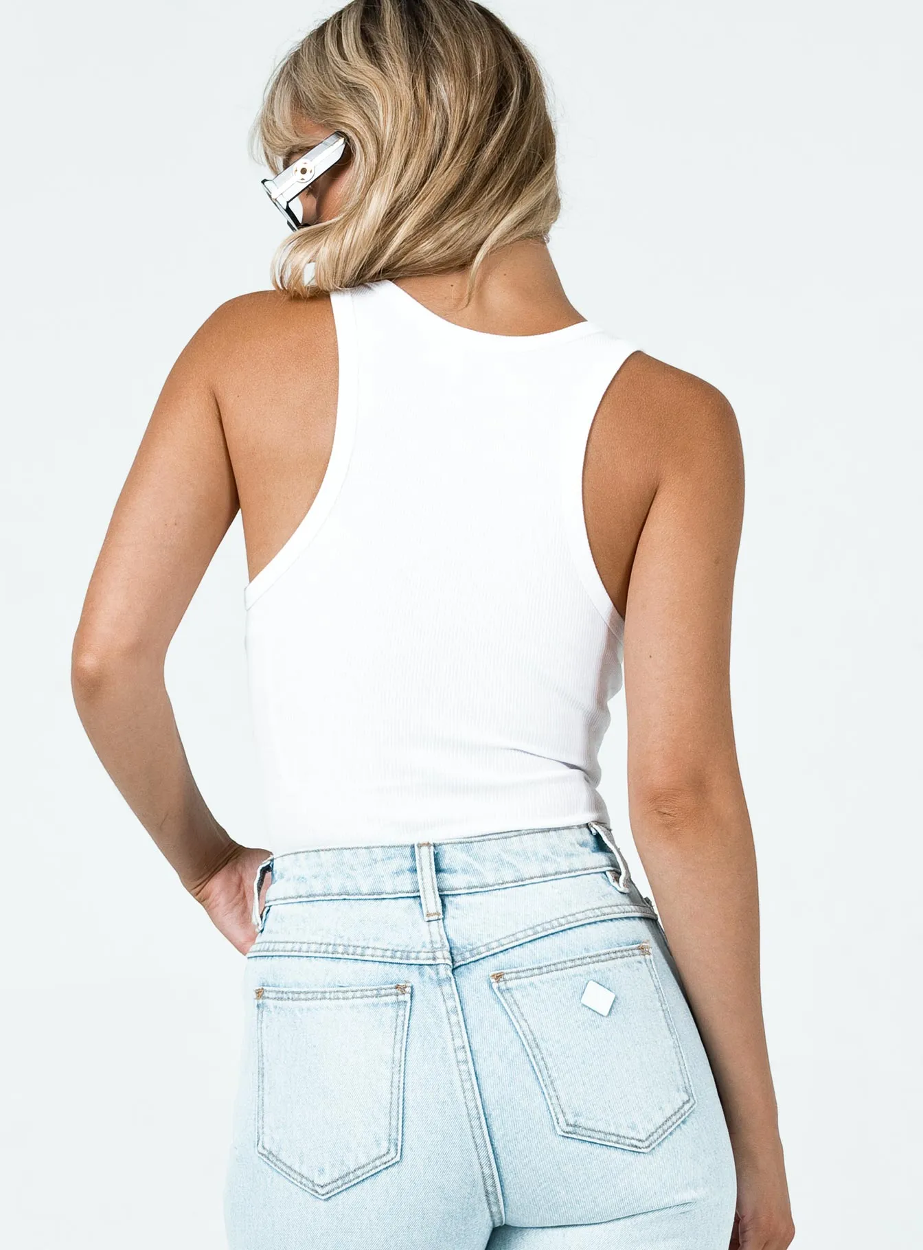 Camellia Bodysuit White Active Teen