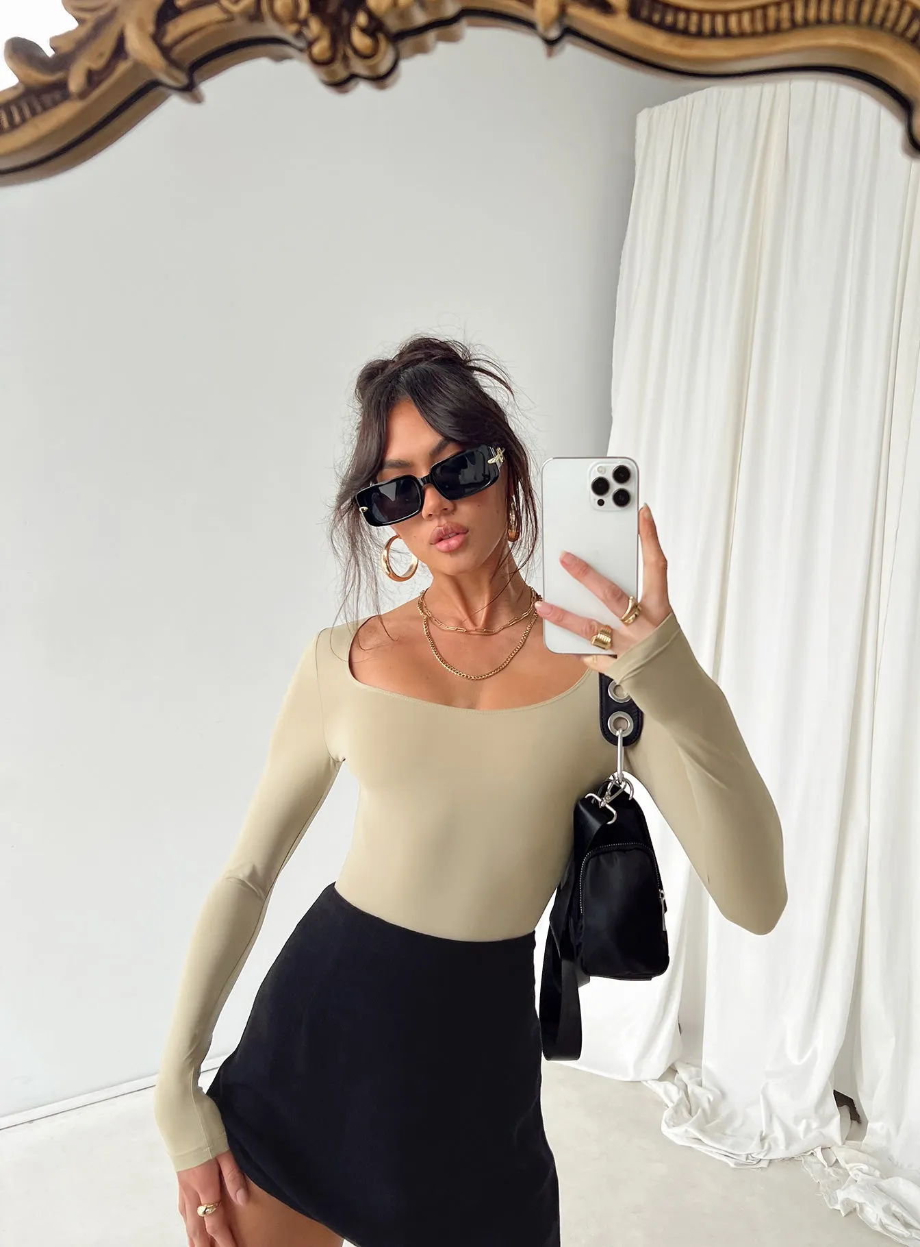 Music Girl Minimal Boy Mallard Bodysuit Brown