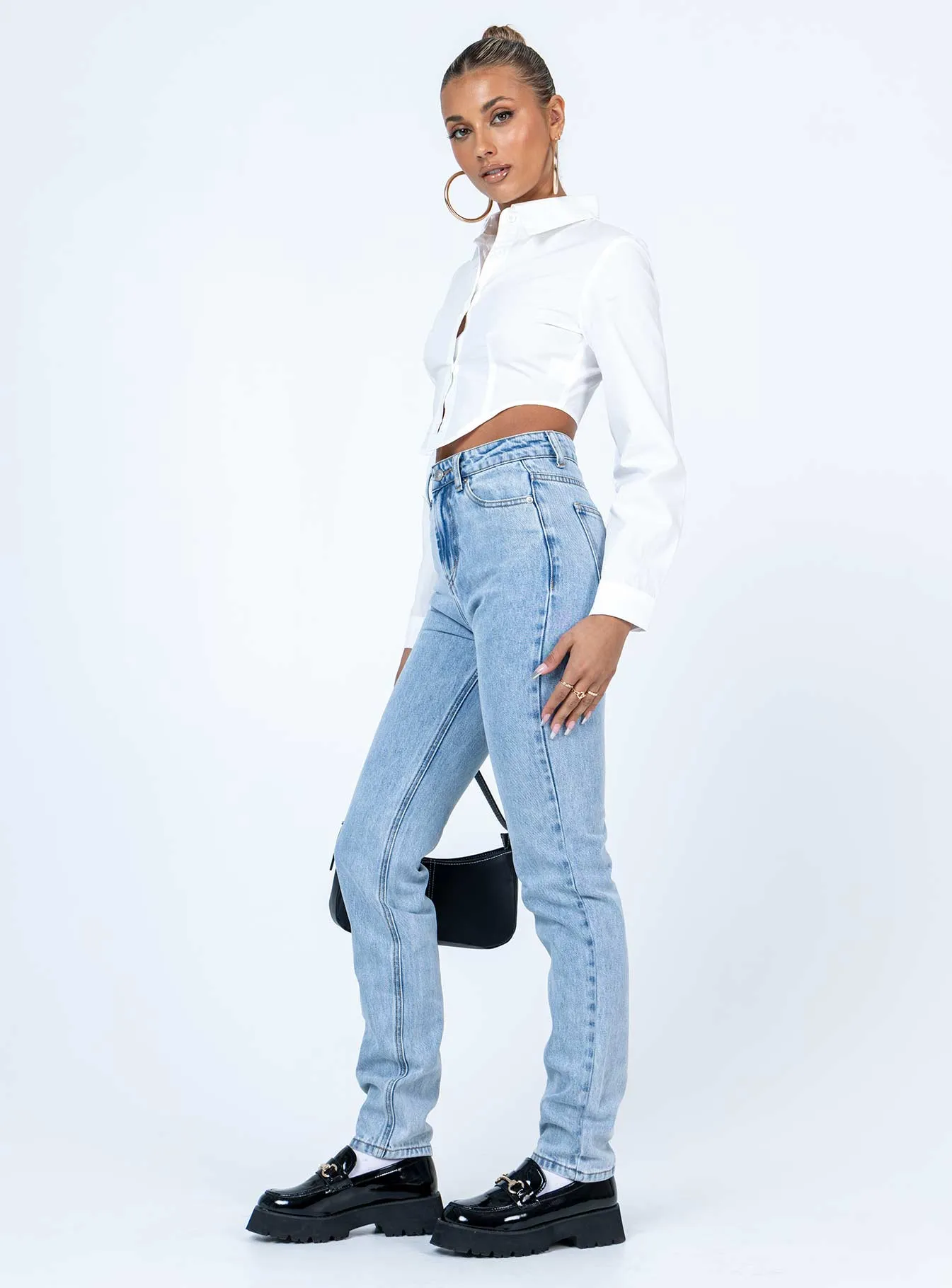 Daily Fashion Artist Vibe Premium Zamora Straight Leg Denim Jeans