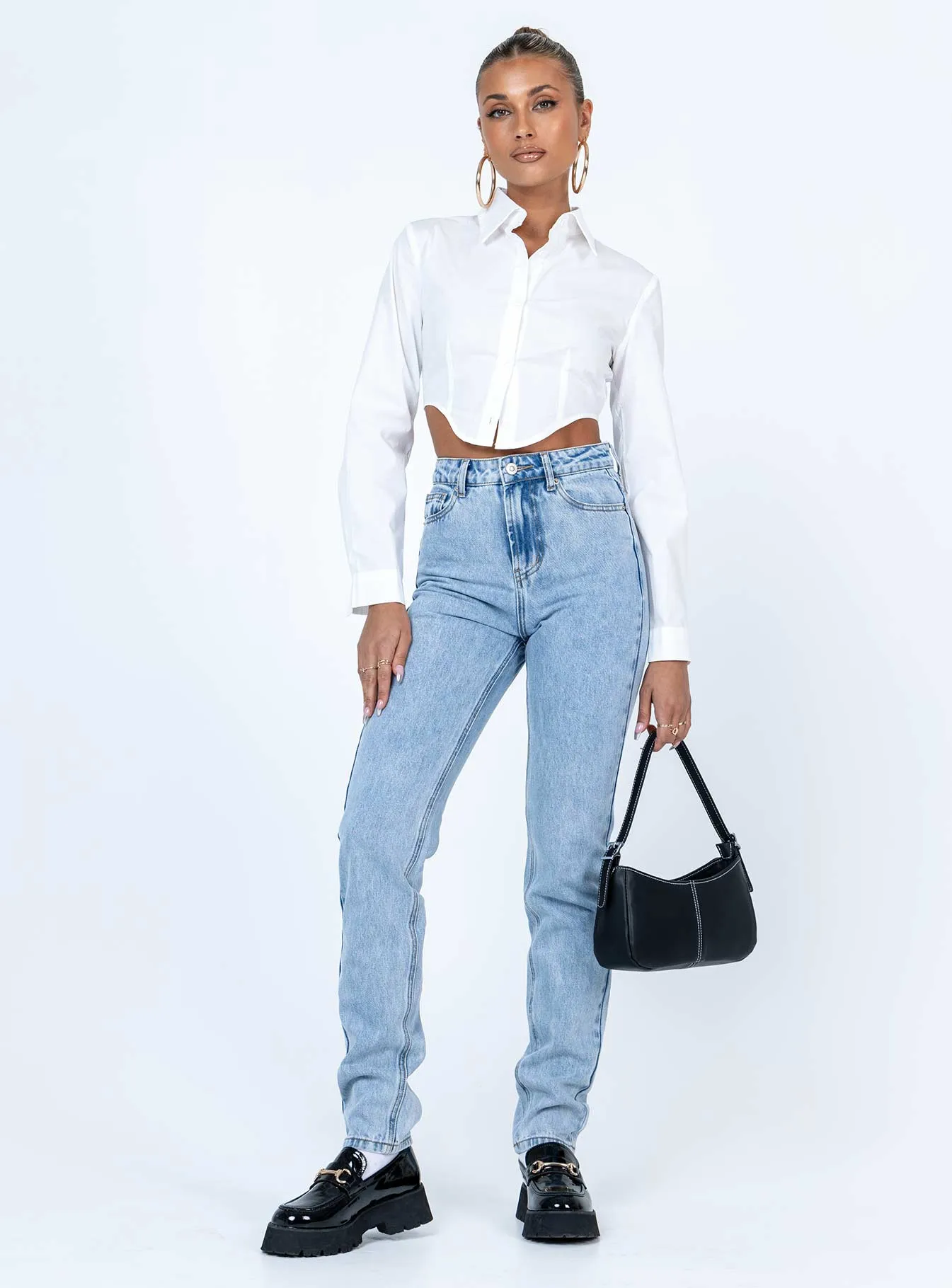 Abrasion Resistance Zamora Straight Leg Denim Jeans