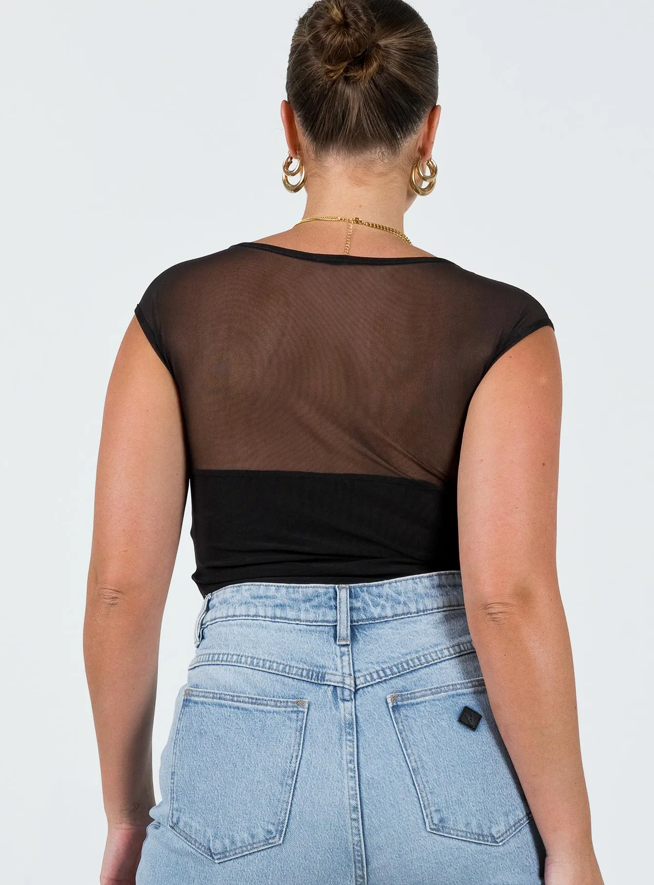 Clarendon Bodysuit Black Travel Date Active Vacation