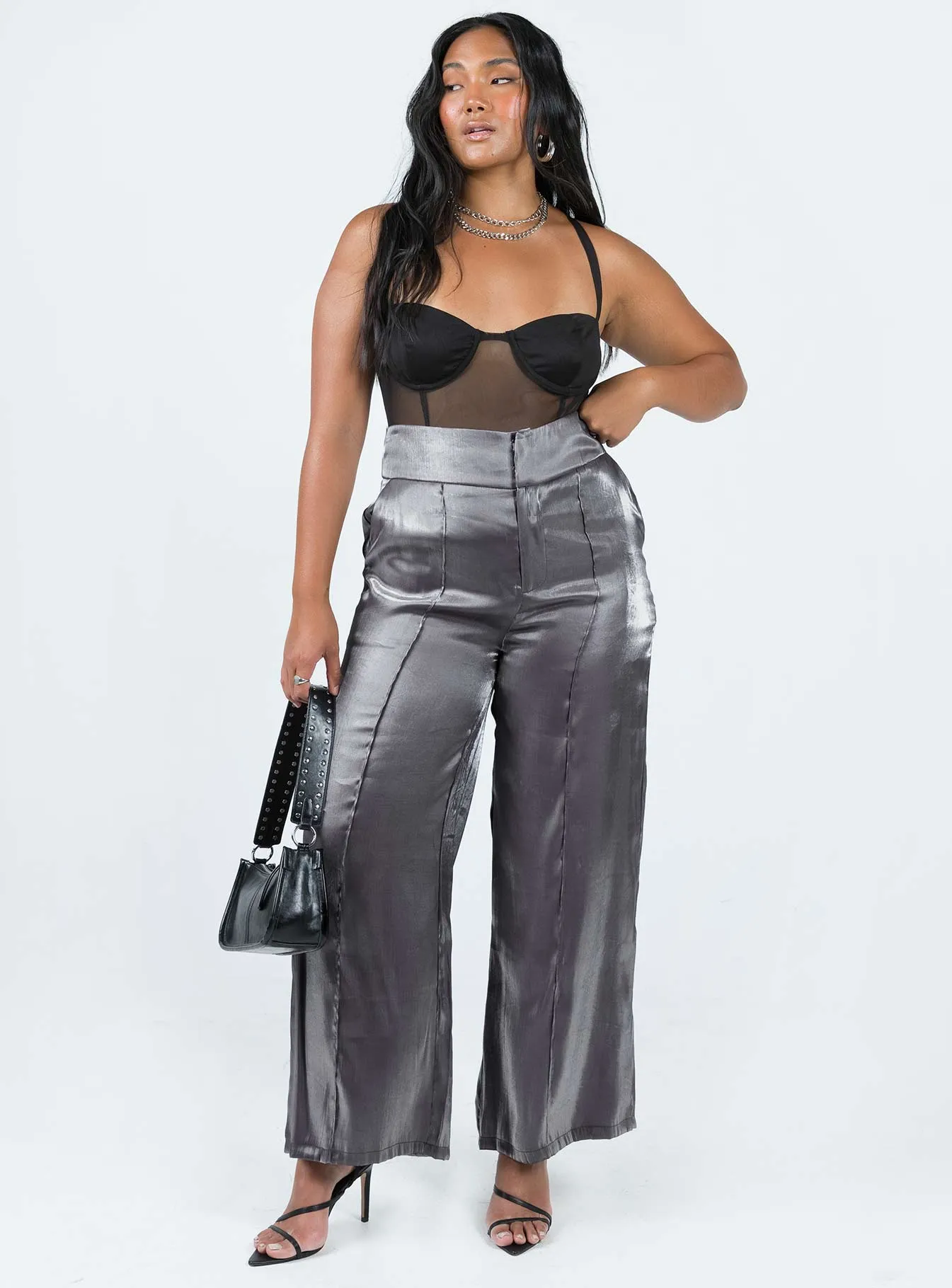 Club Versatile Dynamic New Kris Bodysuit Black