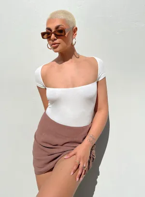 Langley Bodysuit White Office Street