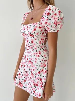 Effortless Wear Havena Mini Dress White / Floral