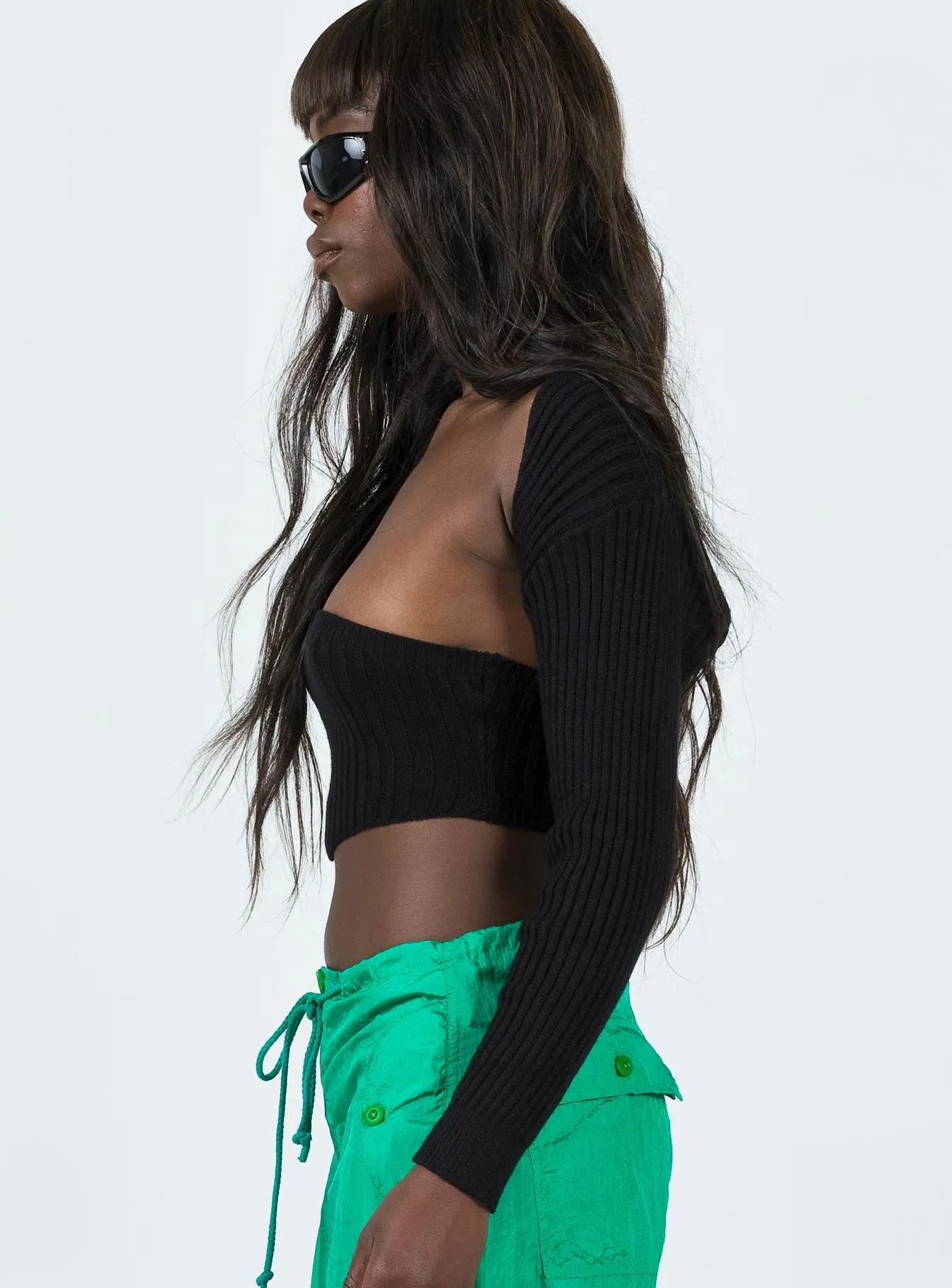 MicrofiberBlend Carmona Sweater Black