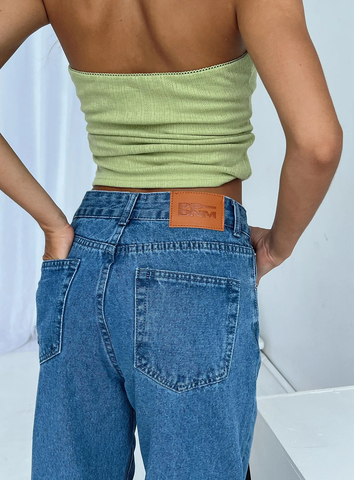 Tari Tube Top Green Durable Hem Stitching WaterResistantCoating