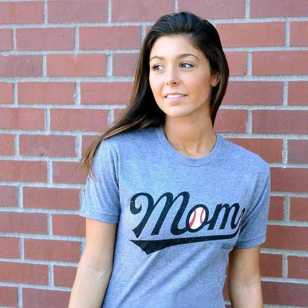 Baseball Mom - Warm-up Tee CompactFold Magnetic Closure