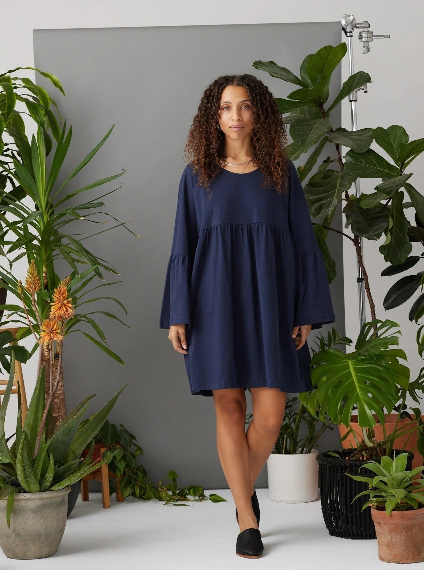 Miller Dress - Dark Blue Youth Glow MultiPurposePockets