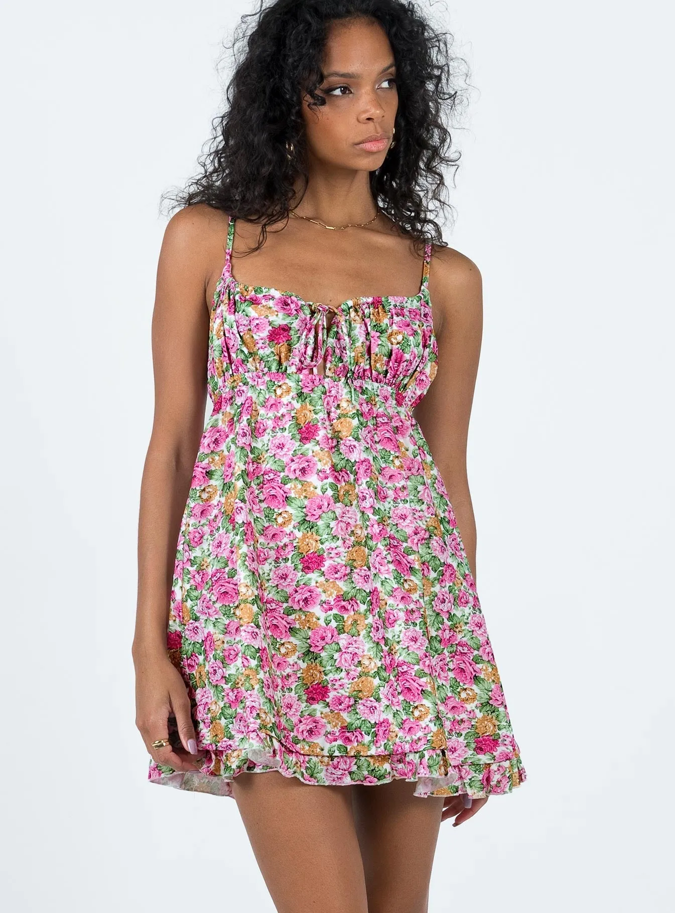 Structured Collar Empress Of Love Pink Floral