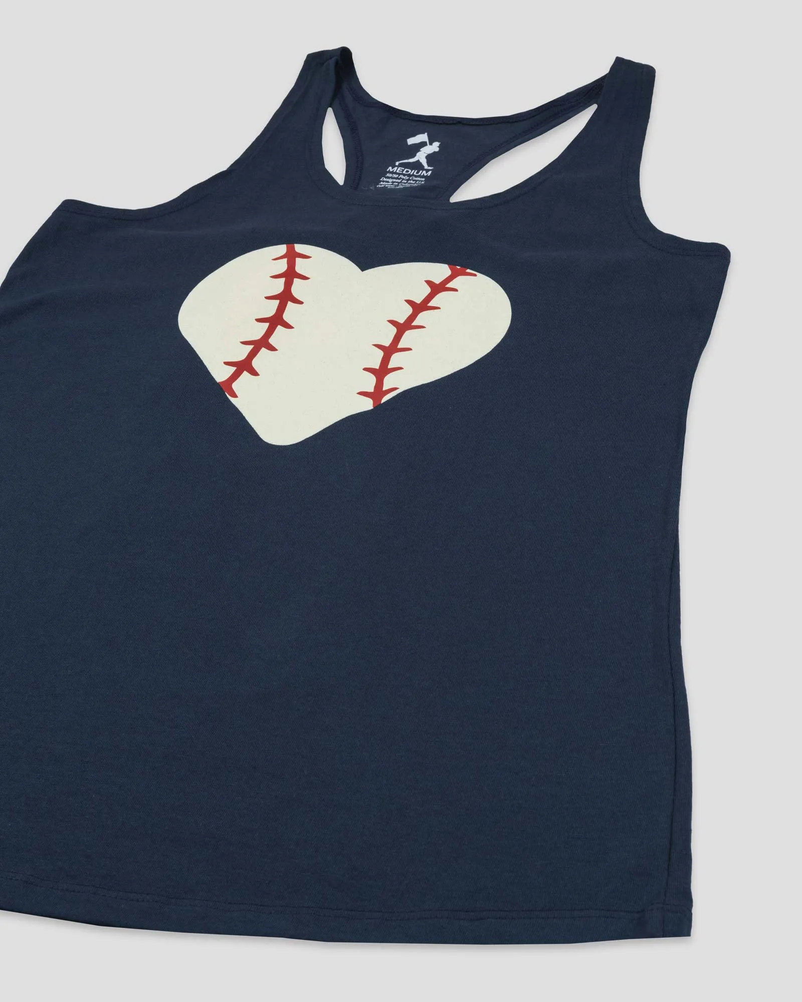 Velvet Soul Stitched Heart Racerback Tank