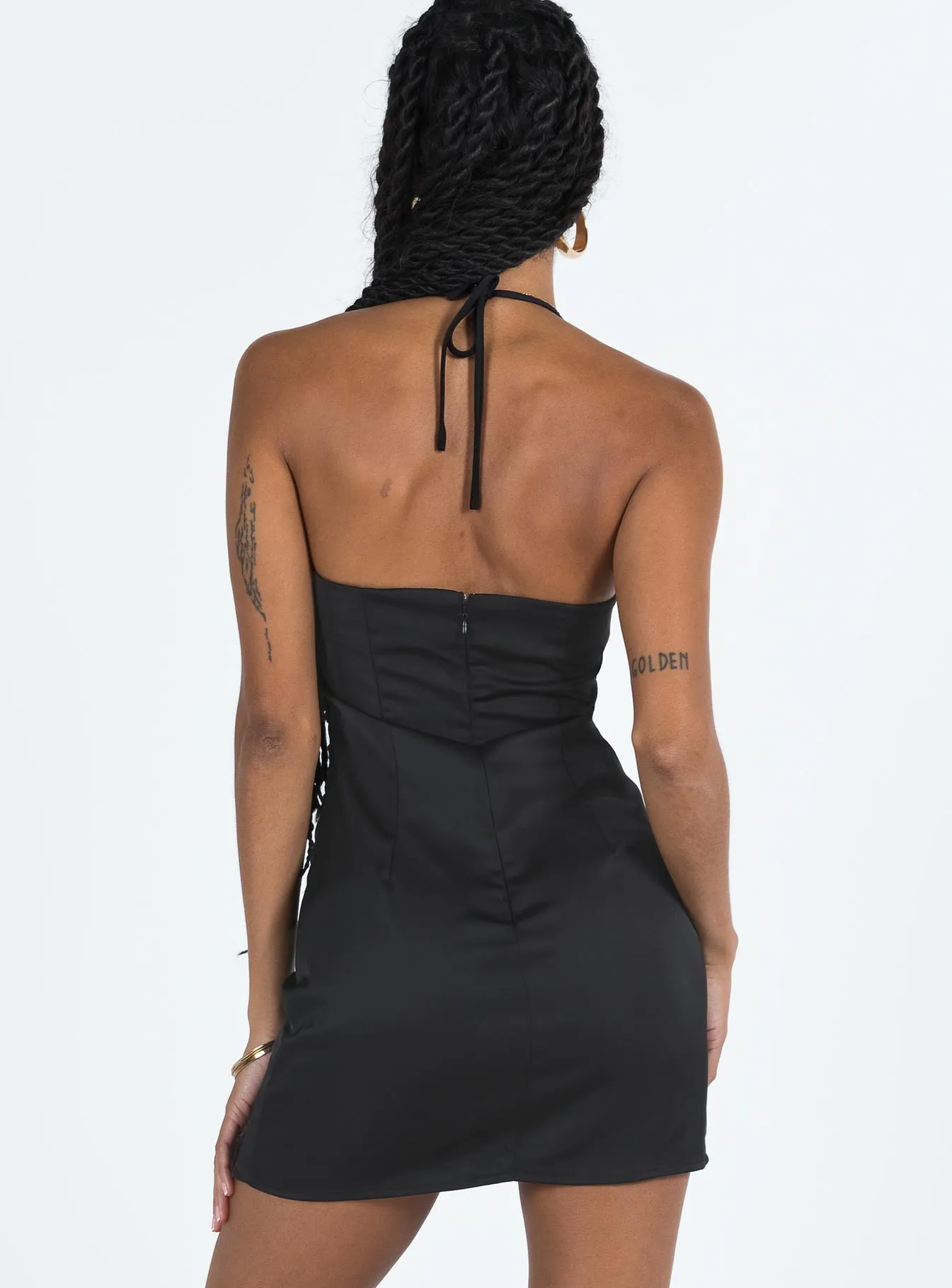 Hassie Mini Dress Black Fun Twist Urban Bold
