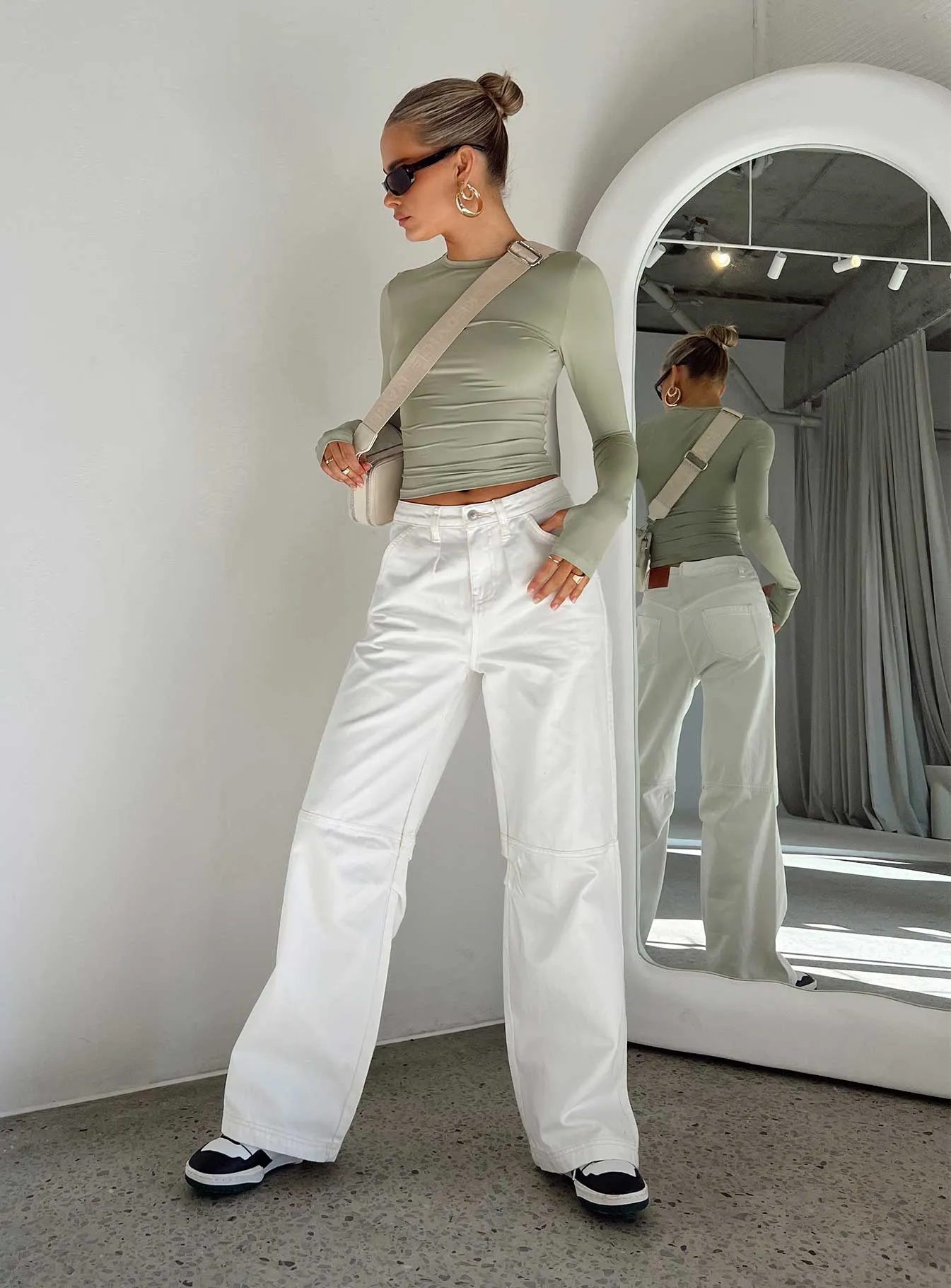 Salisbury Jeans White Eco Friendly Dye Process