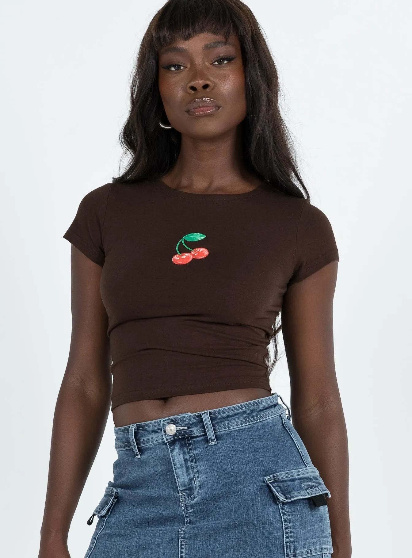 Breathable Essentials Arbour Cherry Top Brown