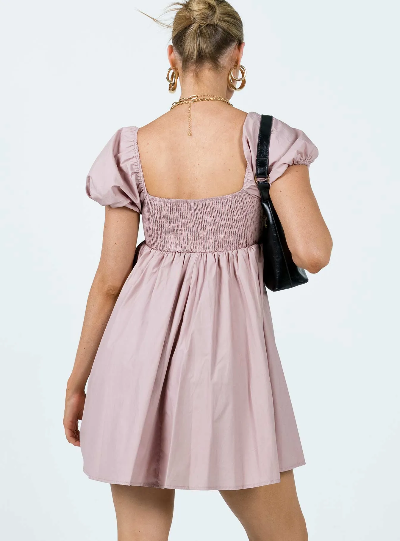 Getaway Mini Dress Pink Smart Casual Style Show Time