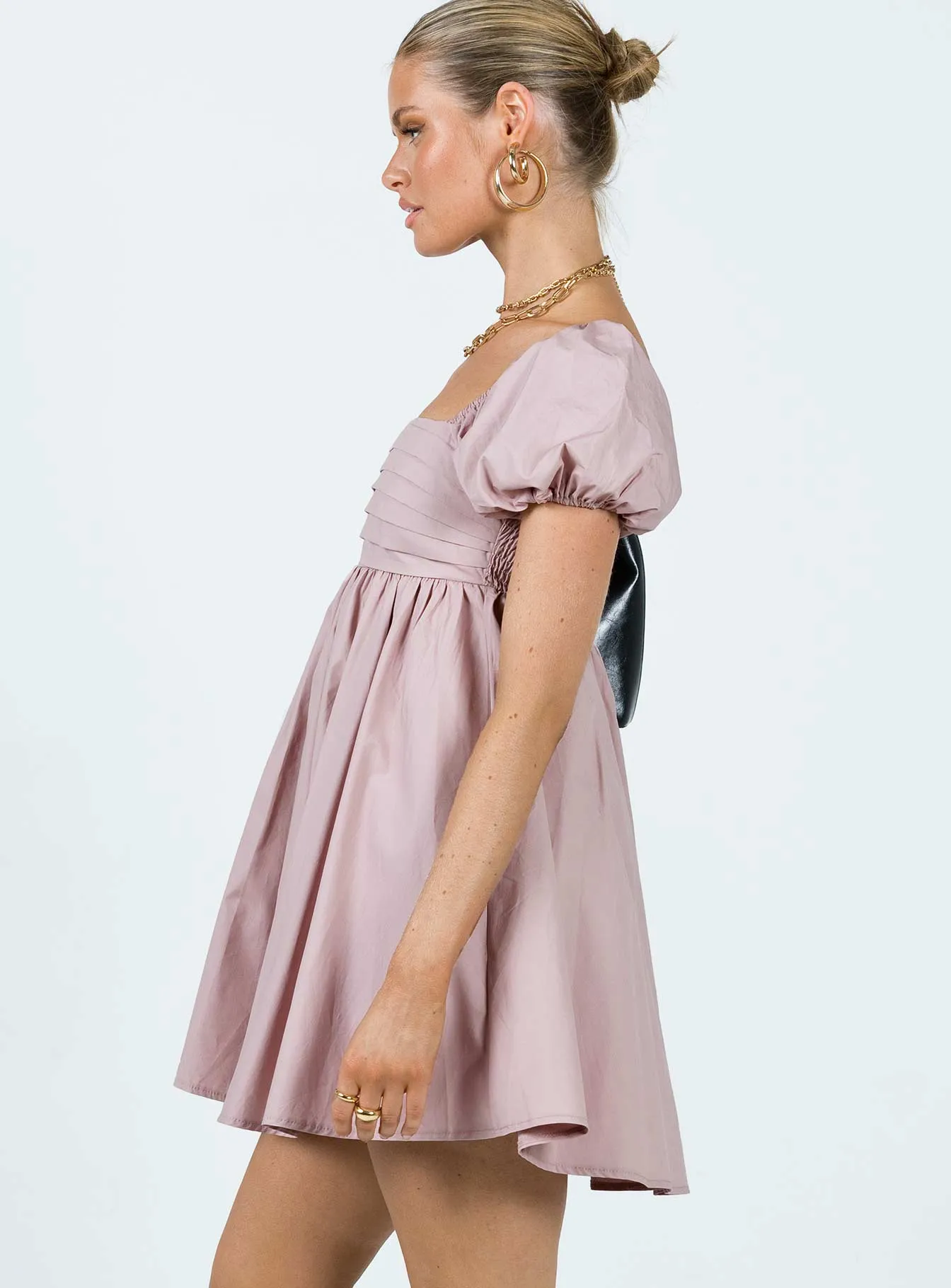 Getaway Mini Dress Pink Street Ready
