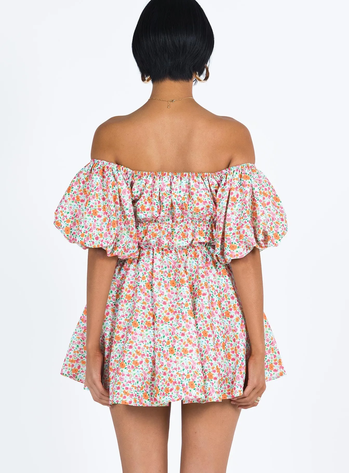Halton Mini Dress Multi City Soft Casual Fashion Look