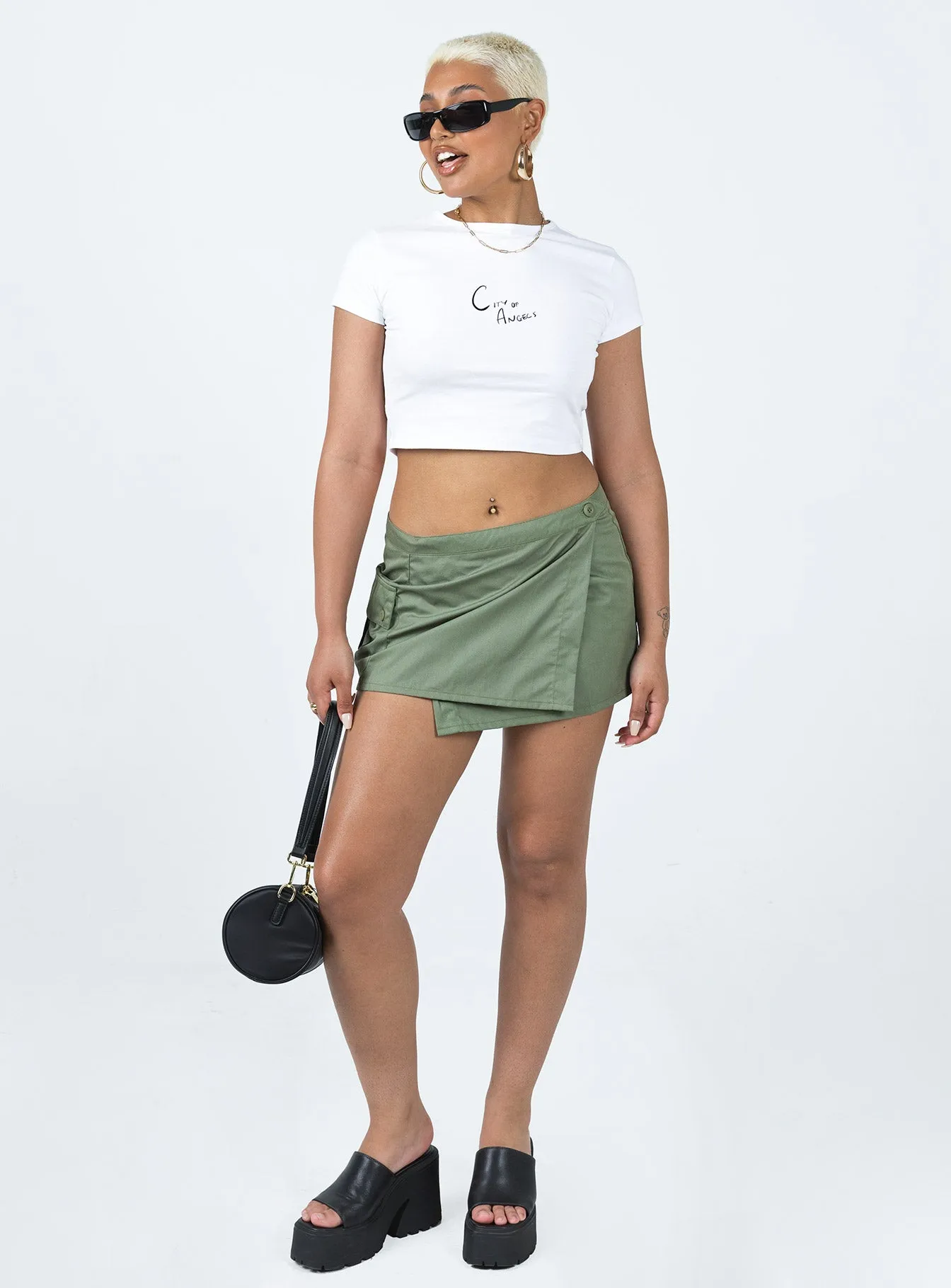 Temperature Control Fabric City Of Angels Tee White