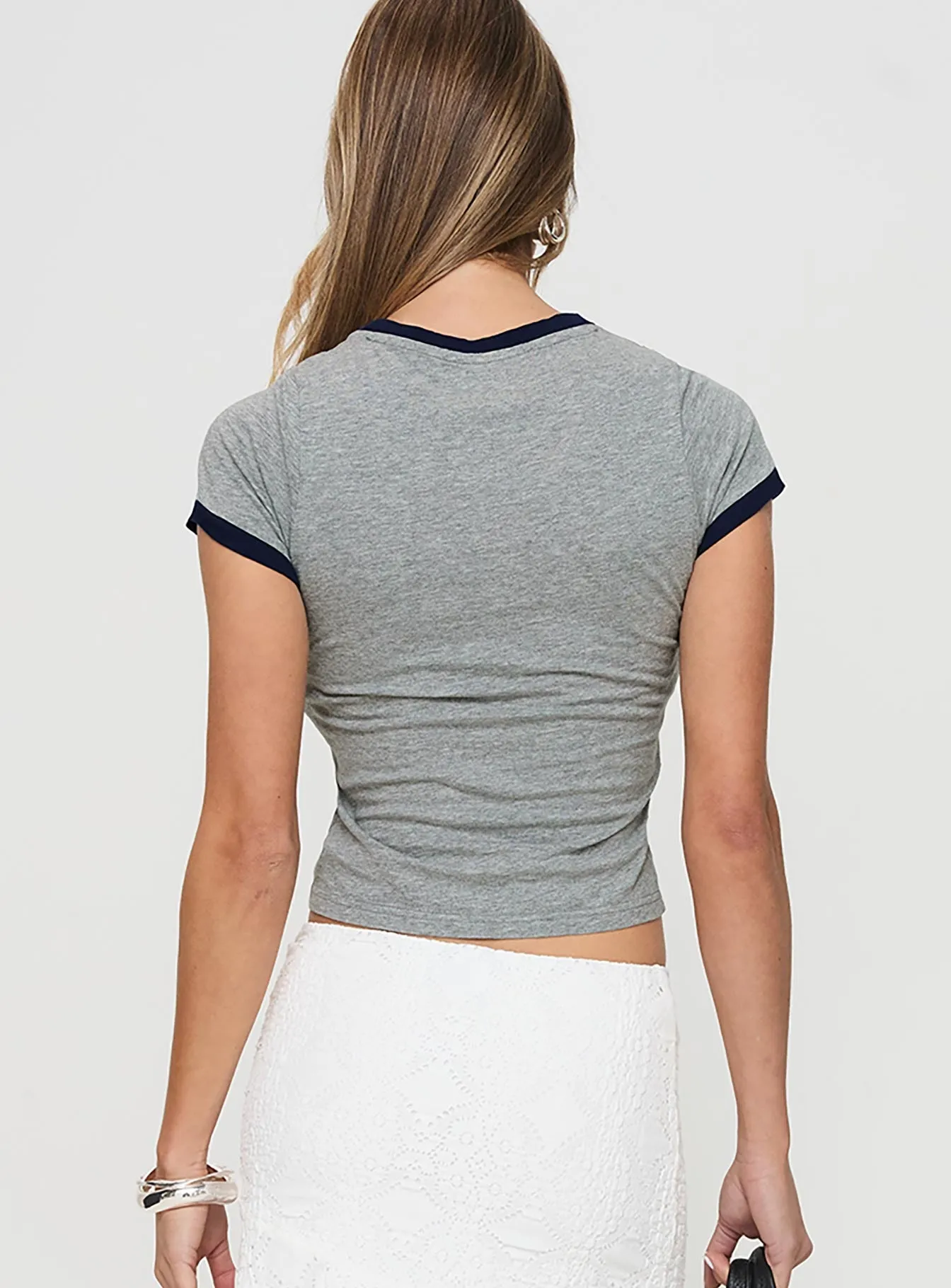 Paris France Tee Grey Temperature Regulating