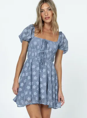 Party Vibe Kenny Mini Dress Blue