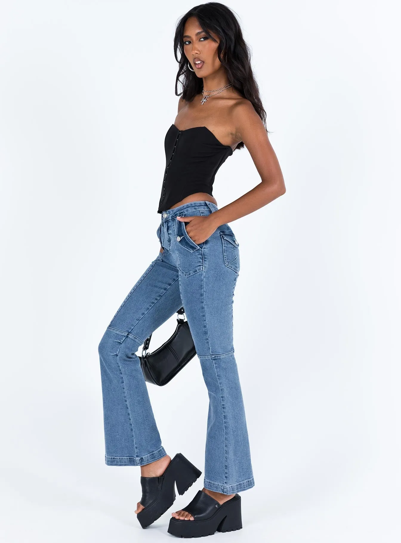 Street Ready Breathable Lining System Formont Jeans Mid Wash Denim