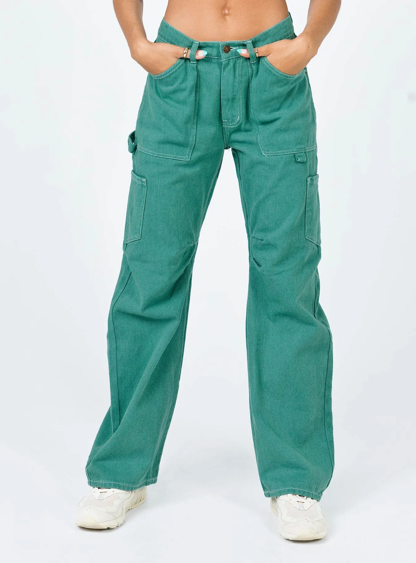 Trend Setter Trendy Premium Thermal Regulating Fabric Miami Vice Pants Green