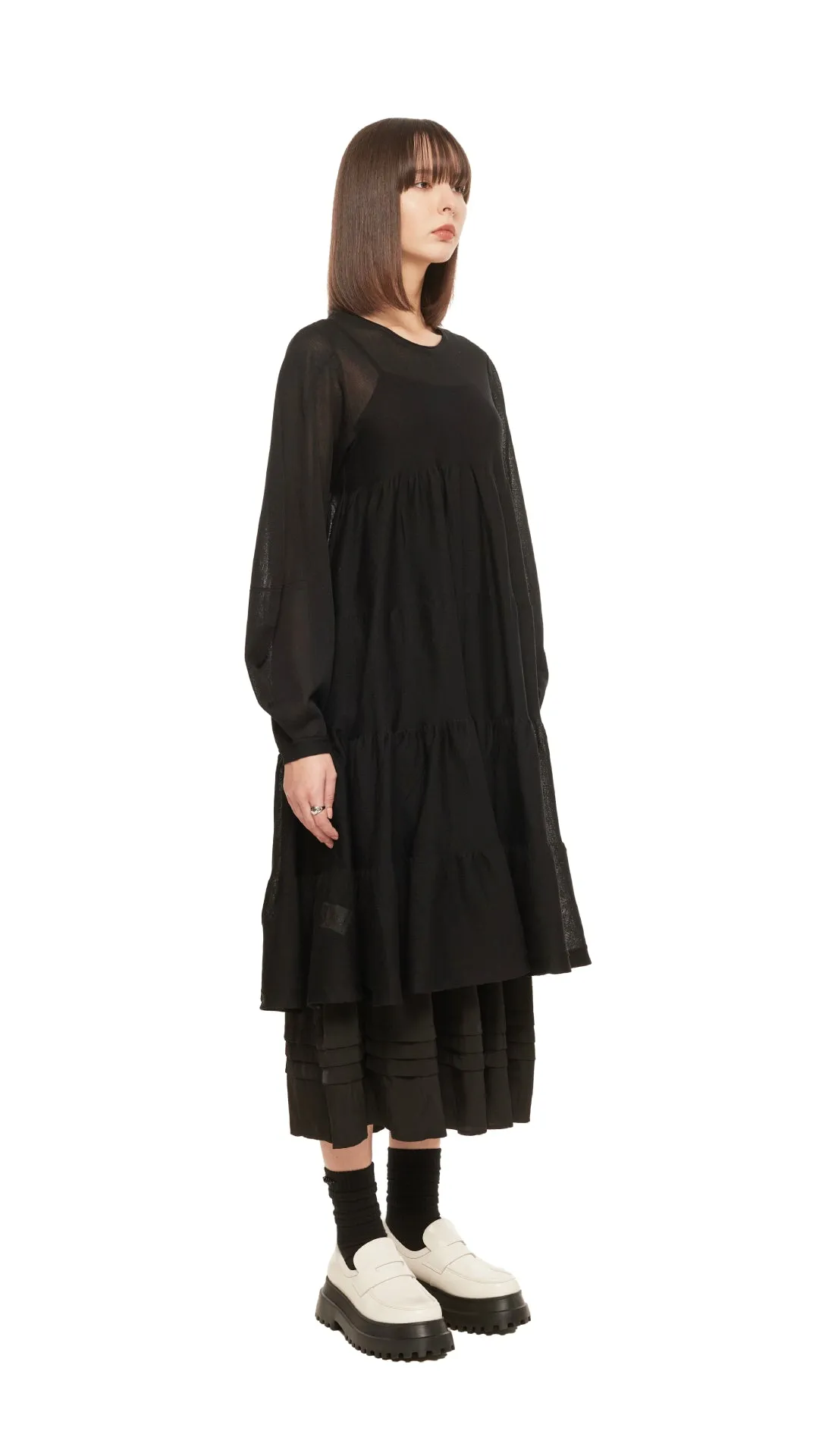 Dolly Knit Dress WrinkleResistantFabric Neat Edge