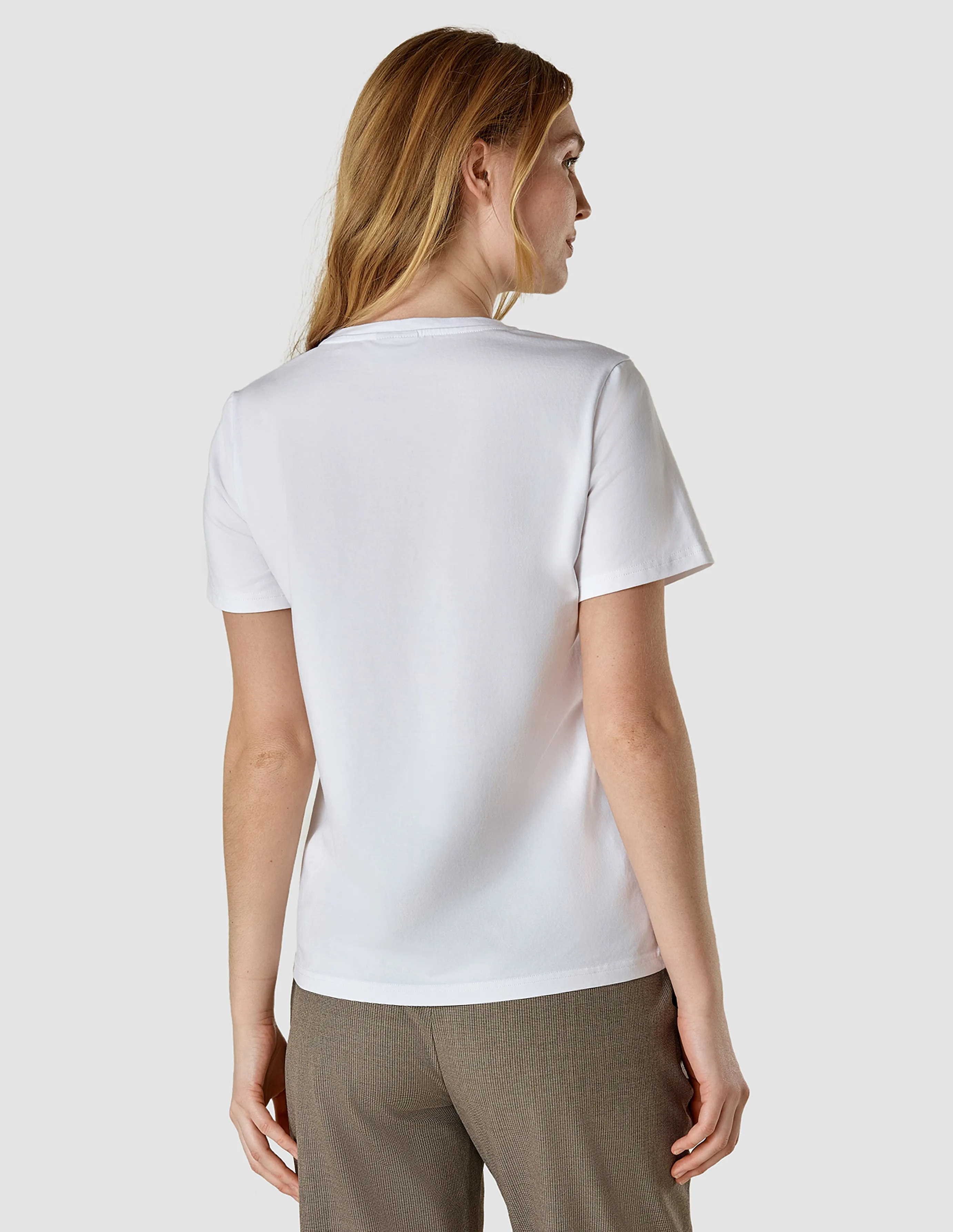 Supima Autograph T-shirt White StretchFree