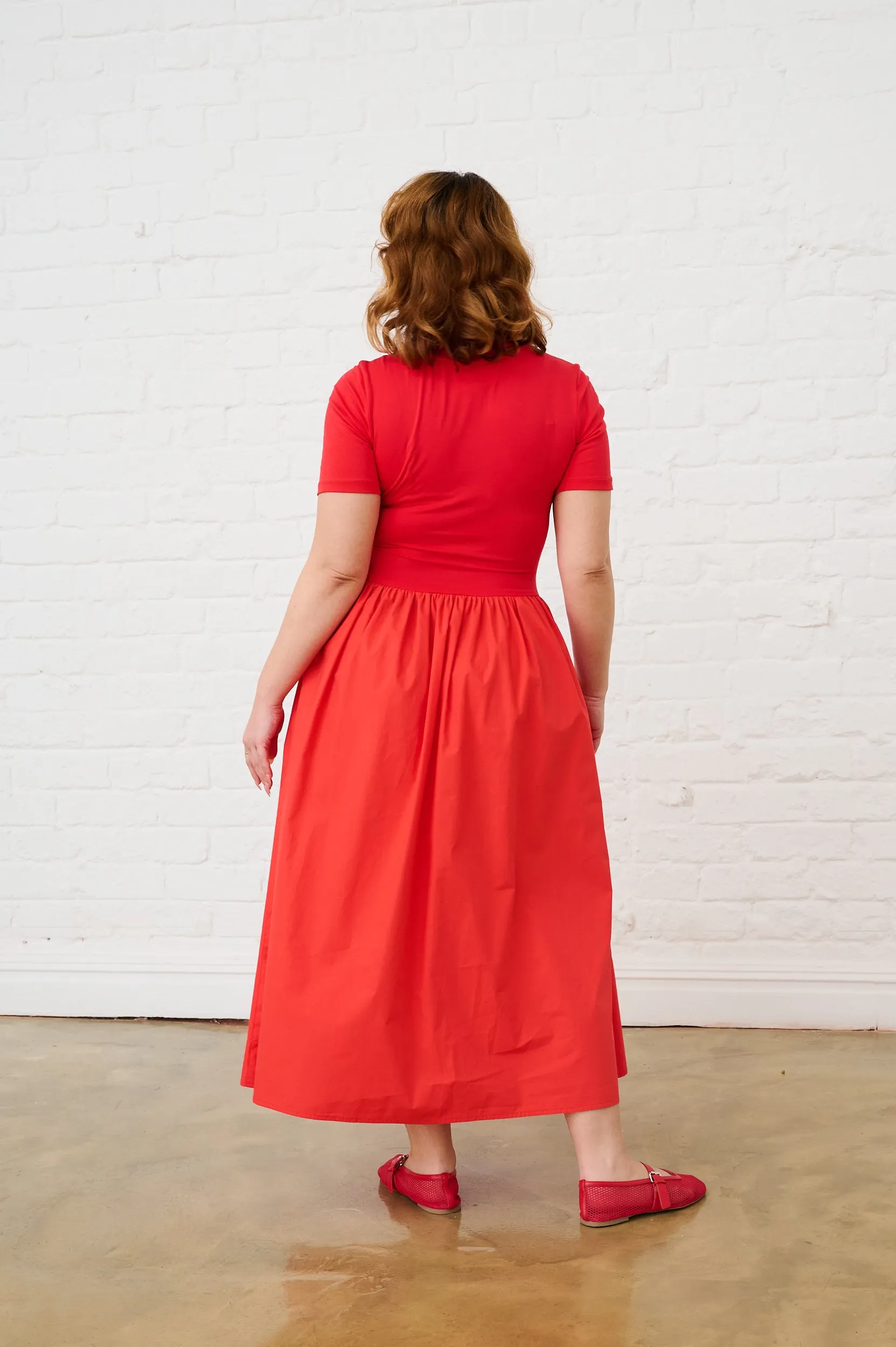 The Everyday Combo Dress in Coral Storm Core SeamFreeEngineering