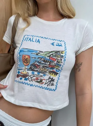Timeless Look Edenia Tee White