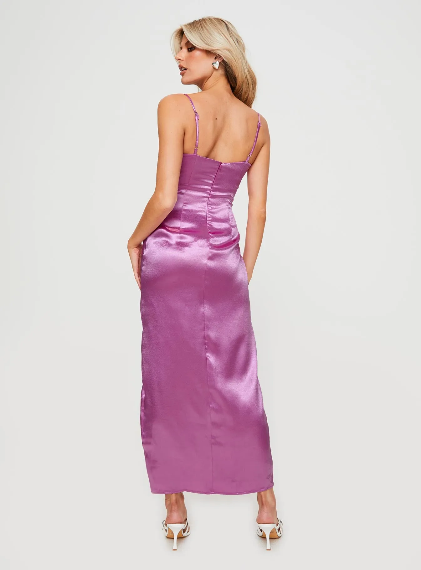 Wild Air Amandine Maxi Dress Pink