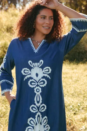 Gentle Power Weekend Ready Sofia Bell Sleeve Dress in Quebec