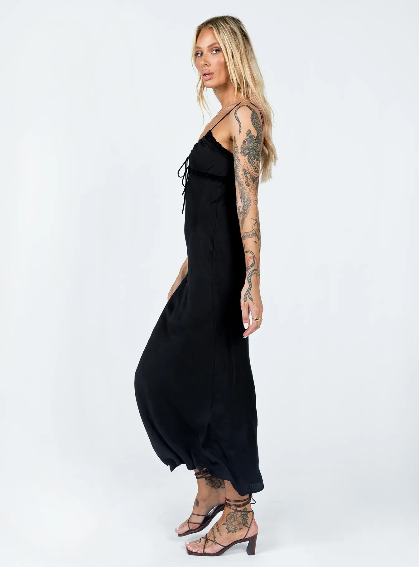 Stair Glow Emily Maxi Dress Black